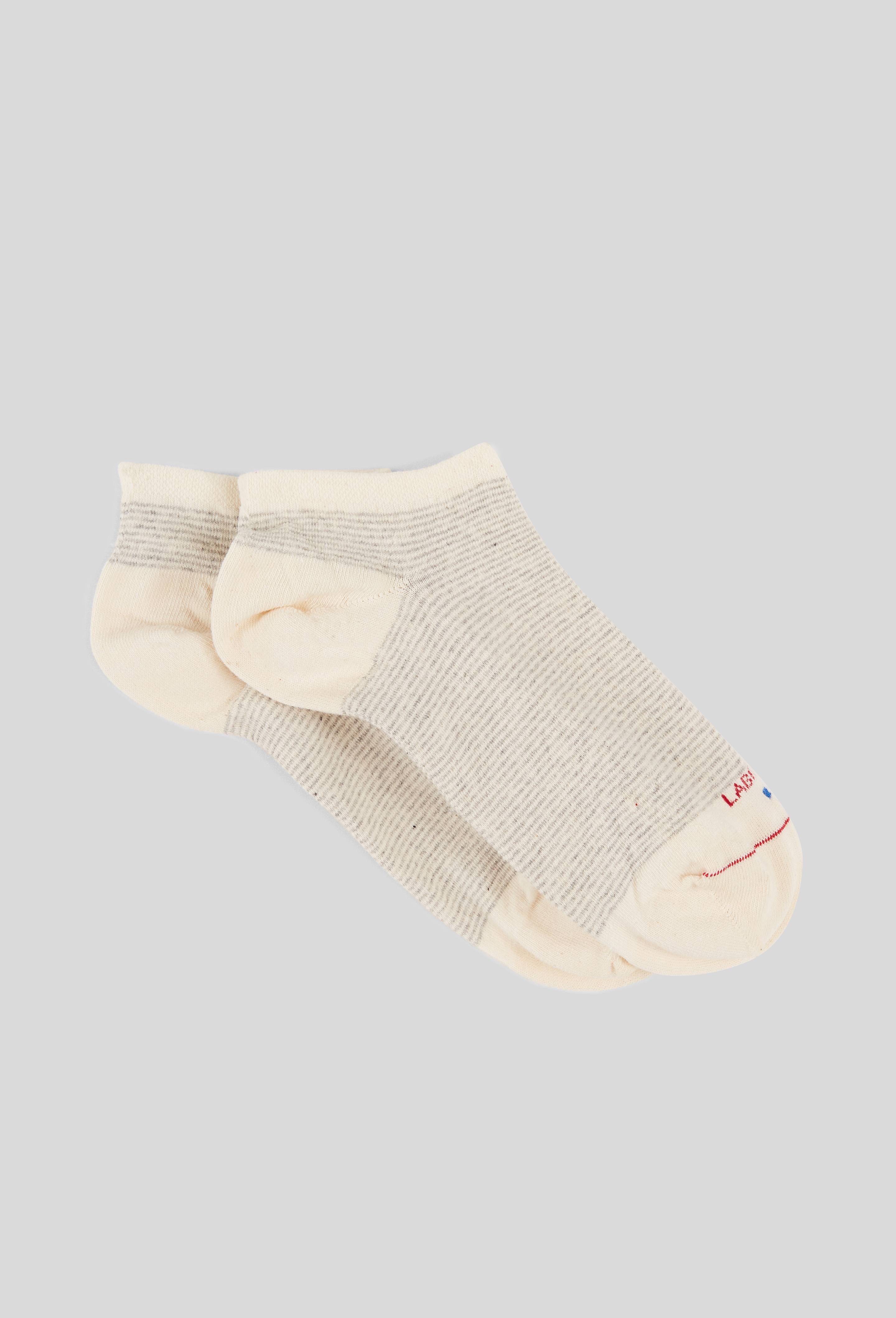 Paire de mini-socquettes en coton LABONAL, Gris, large image number 1