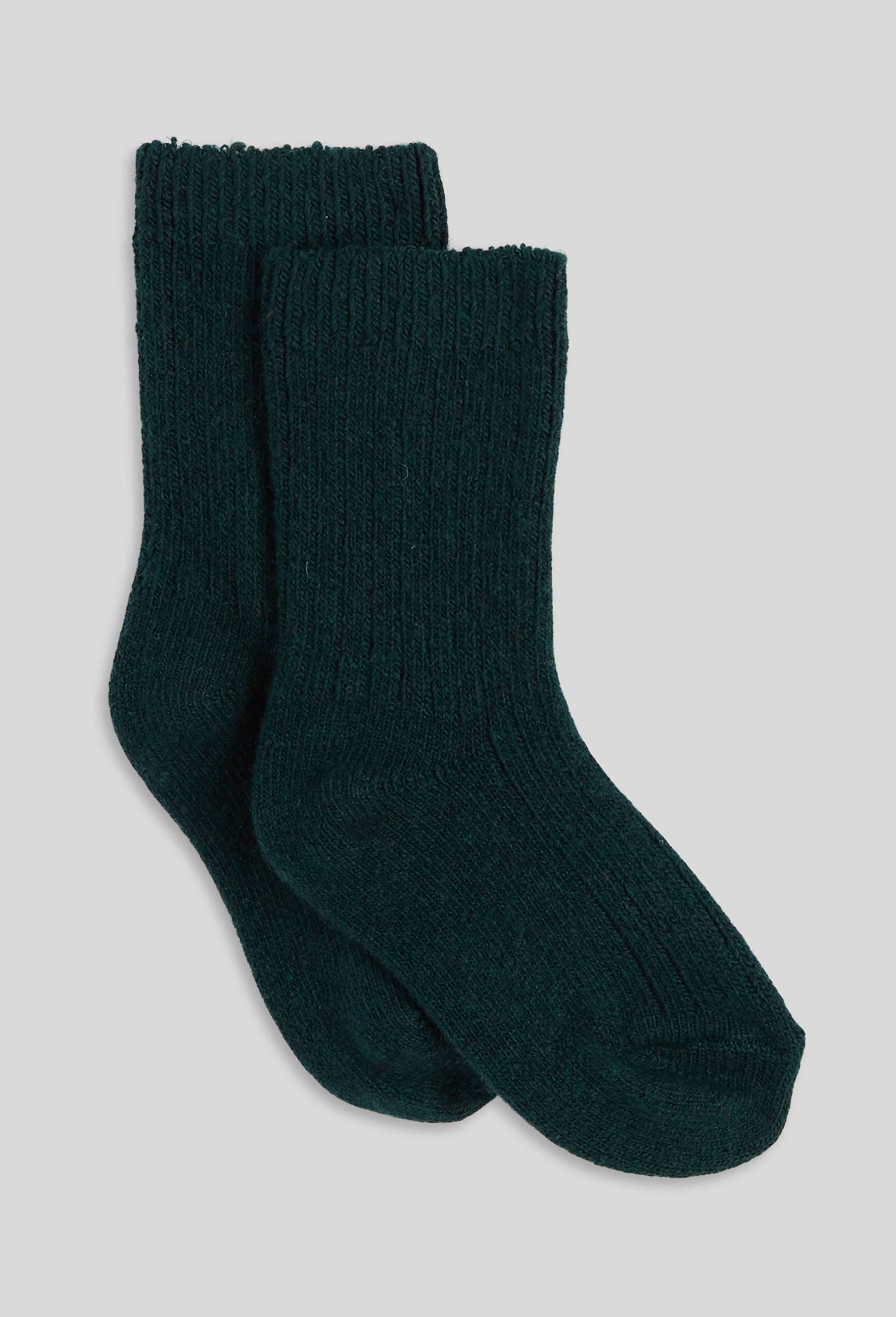 Paire de chaussettes contenant du cachemire et de la laine, Vert, large image number 1
