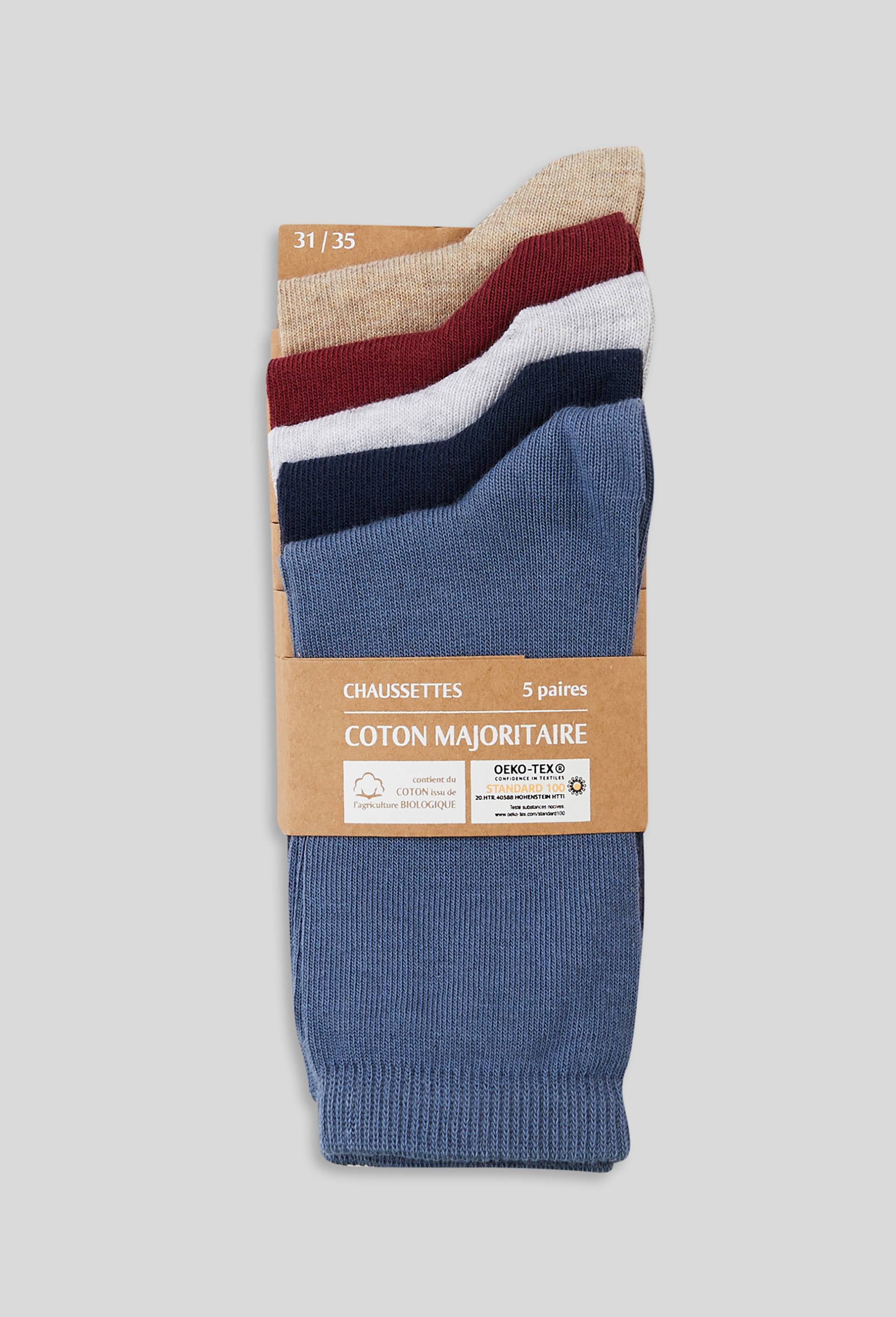 Chaussettes Noël Enfants – Lot De 3 Paires Père Noël Douces Et Chaudes