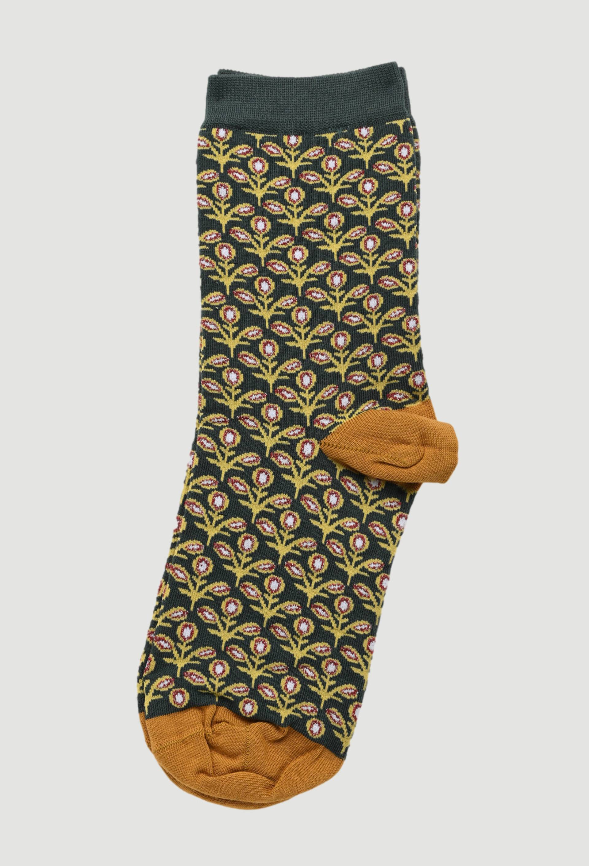 Chaussettes, Vert foncé, large image number 1.0