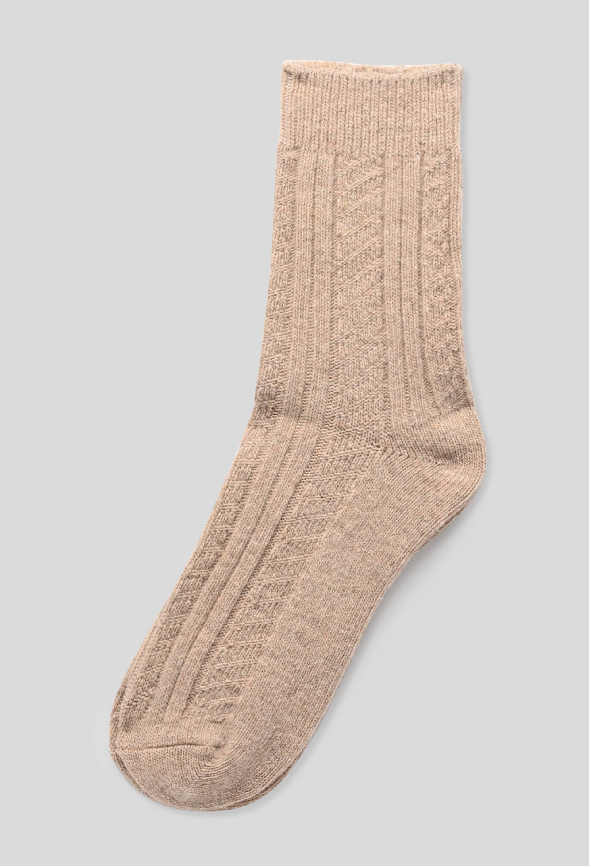 Chausettes en laine, Beige, large image number 1.0