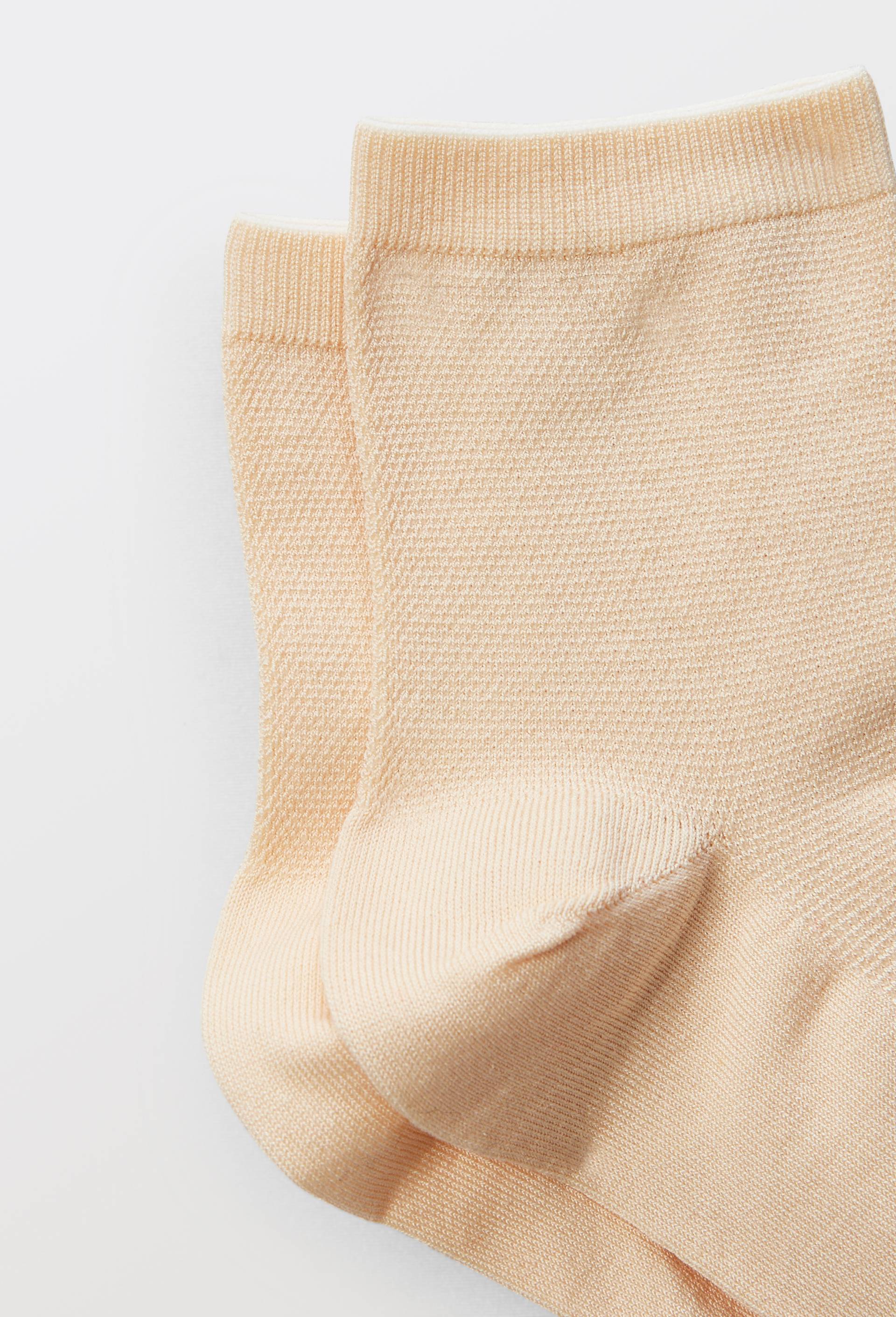 Paire de chaussettes en laine merinos, Brun clair, large image number 1
