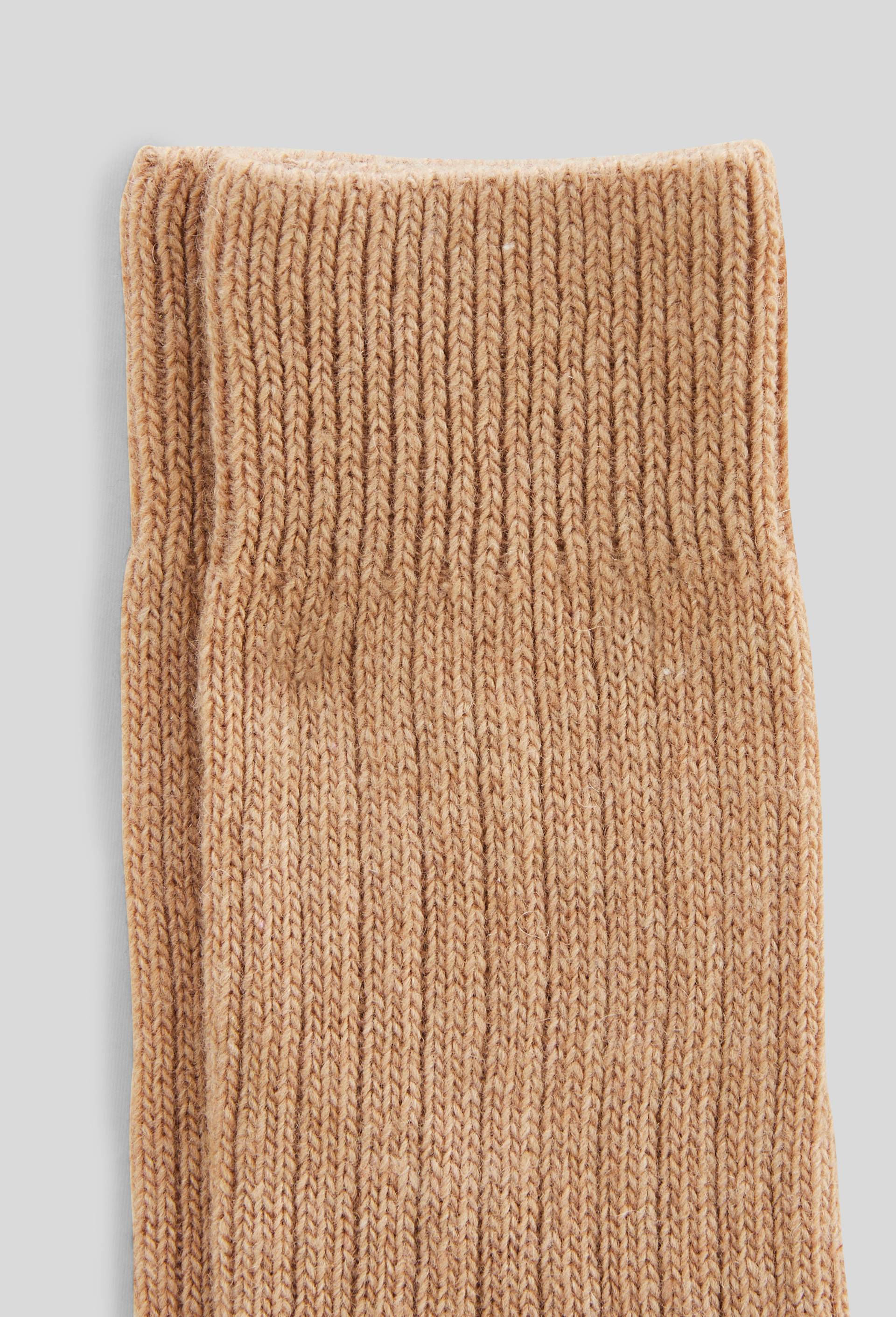 Paire de chaussettes en cachemire, Brun clair, large image number 1