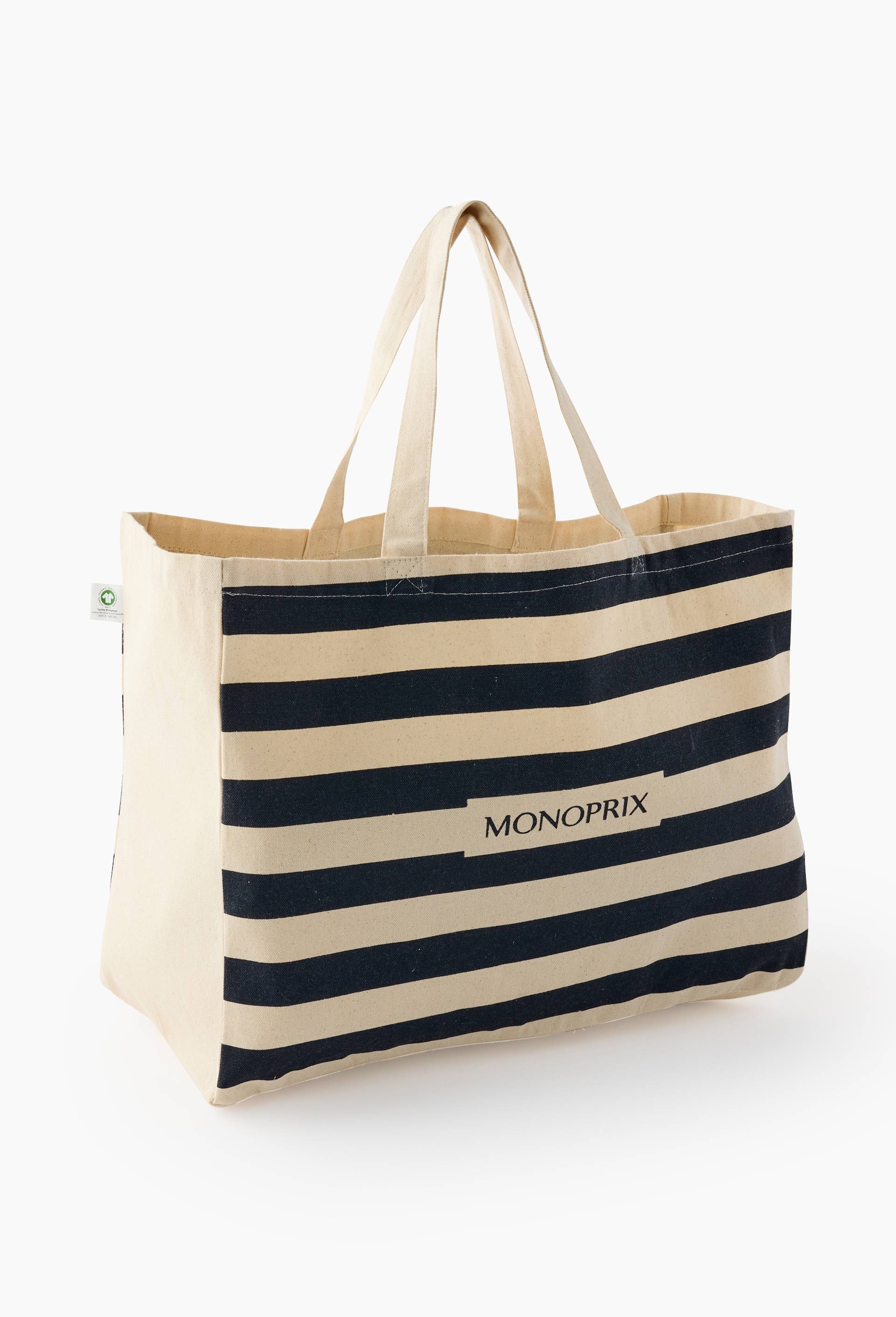 Sac shopping, coton bio gots MONOPRIX