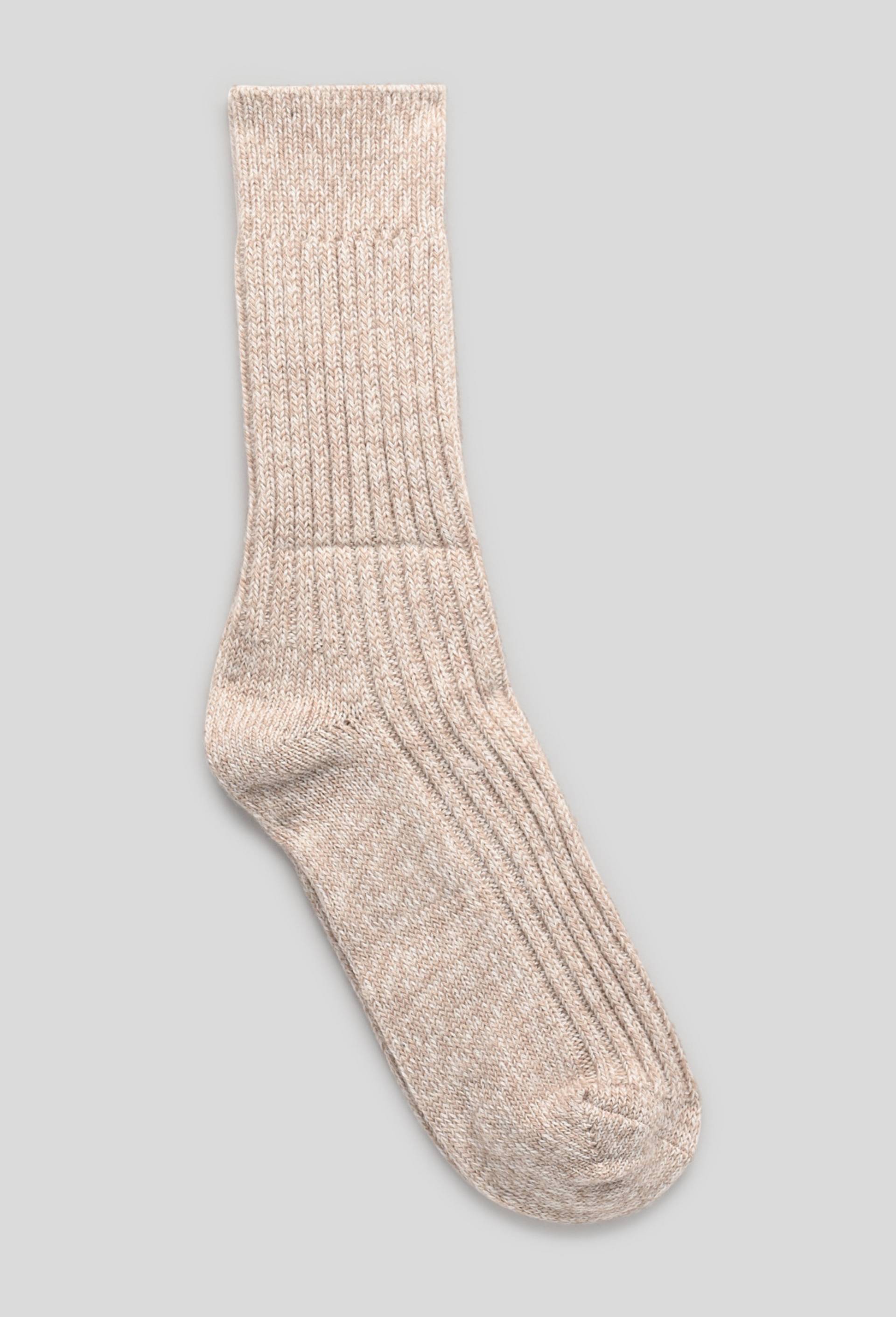 Chaussettes en Laine, Beige, large image number 1