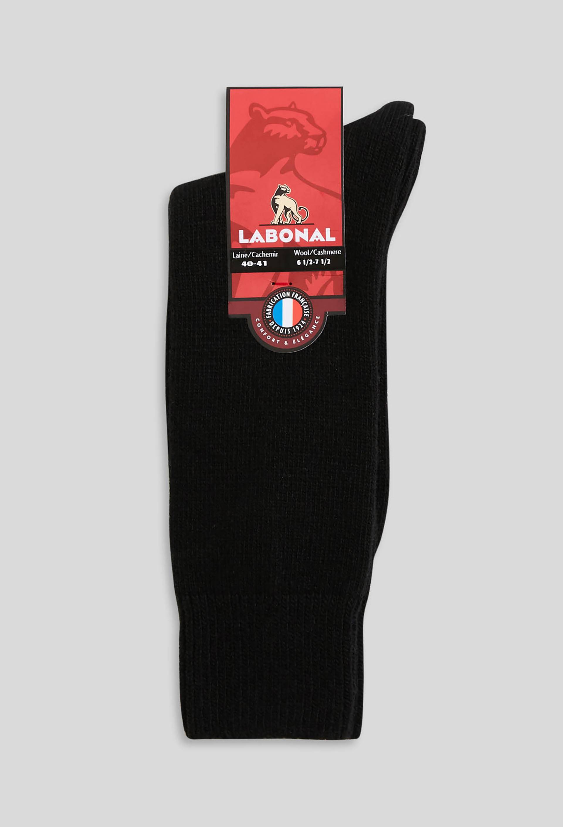 Paire de chaussette en laine et contenant du cachemire - LABONAL - Modalova