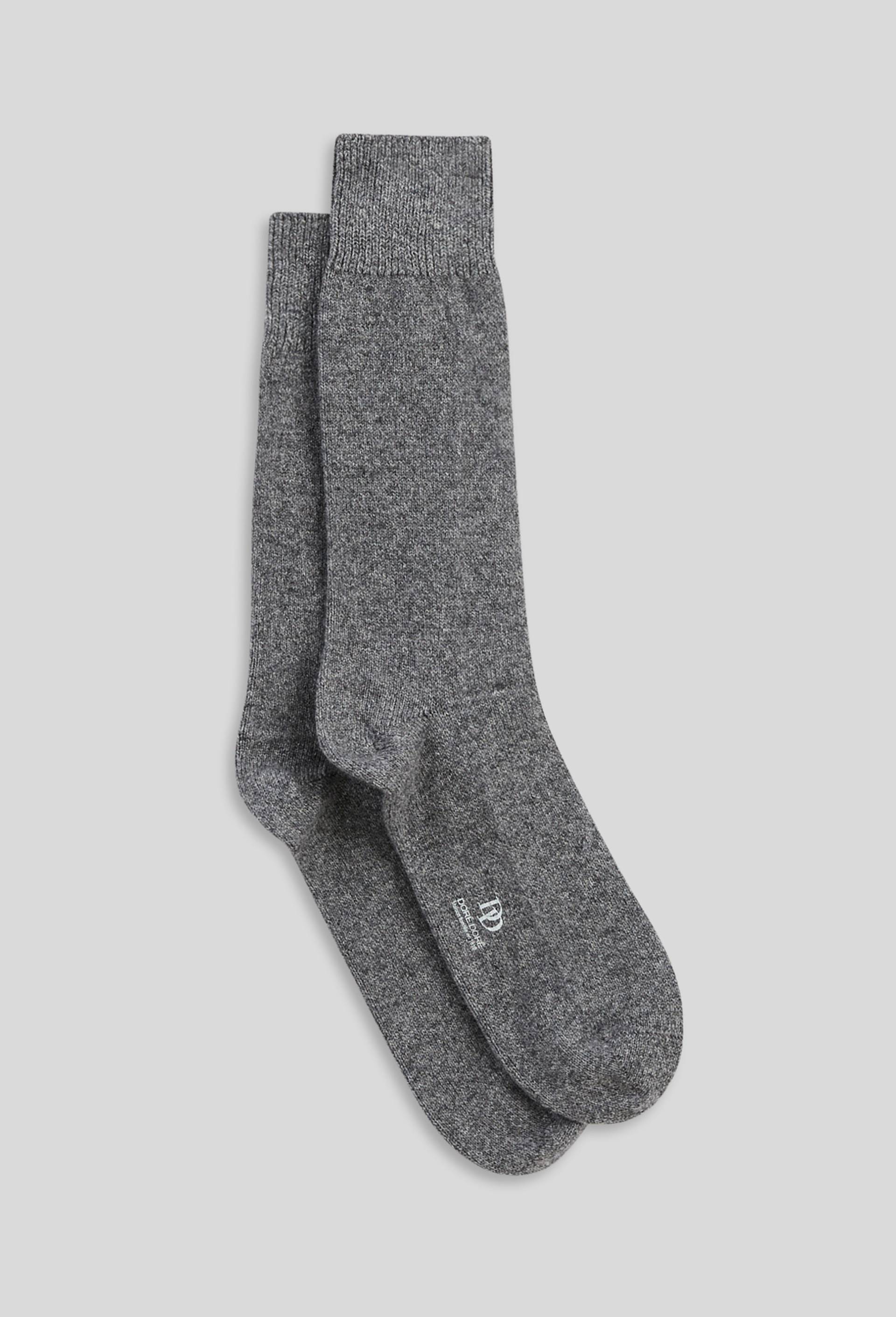 Paire de chaussettes en laine contenant du cachemire Doré Doré, Gris clair, large image number 1.0