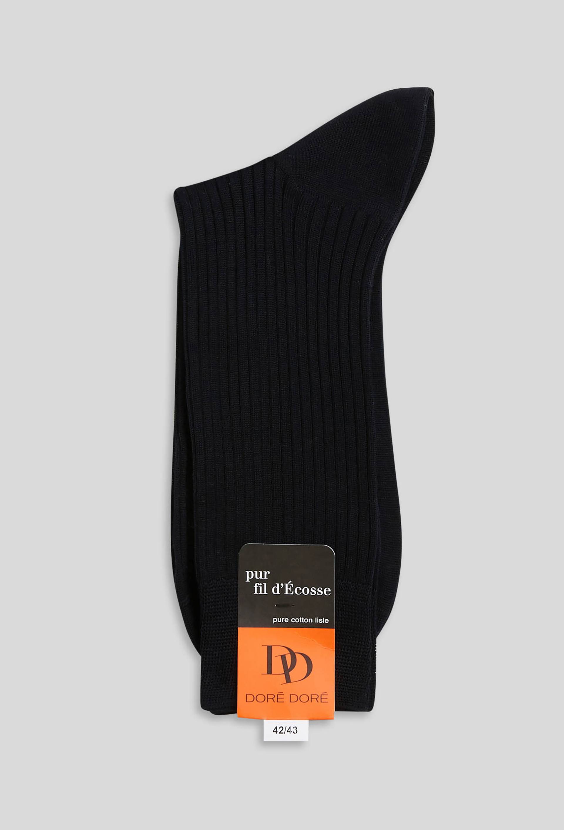 Paire de chaussettes en fil d'&eacute;cosse Dor&eacute; Dor&eacute;, Bleu fonc&eacute;, large image number 0
