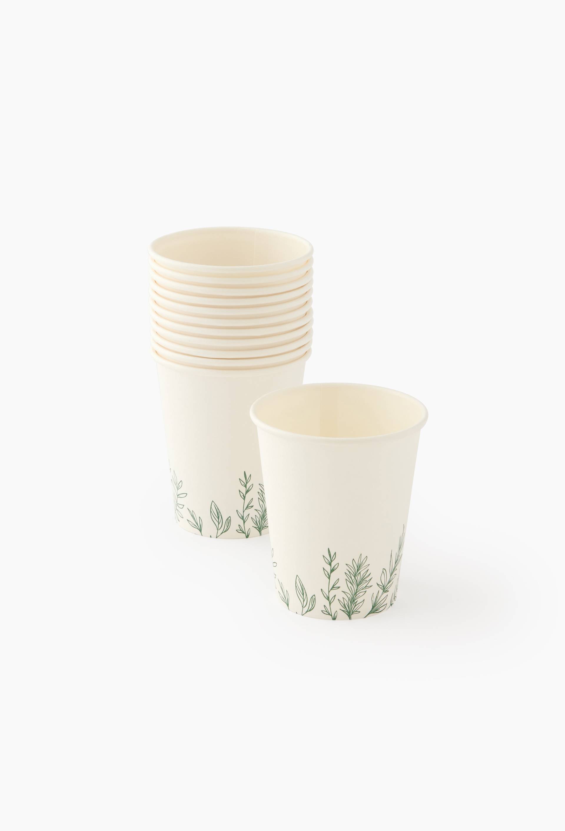 12 gobelets en carton, 25cl, , large image number 0.0