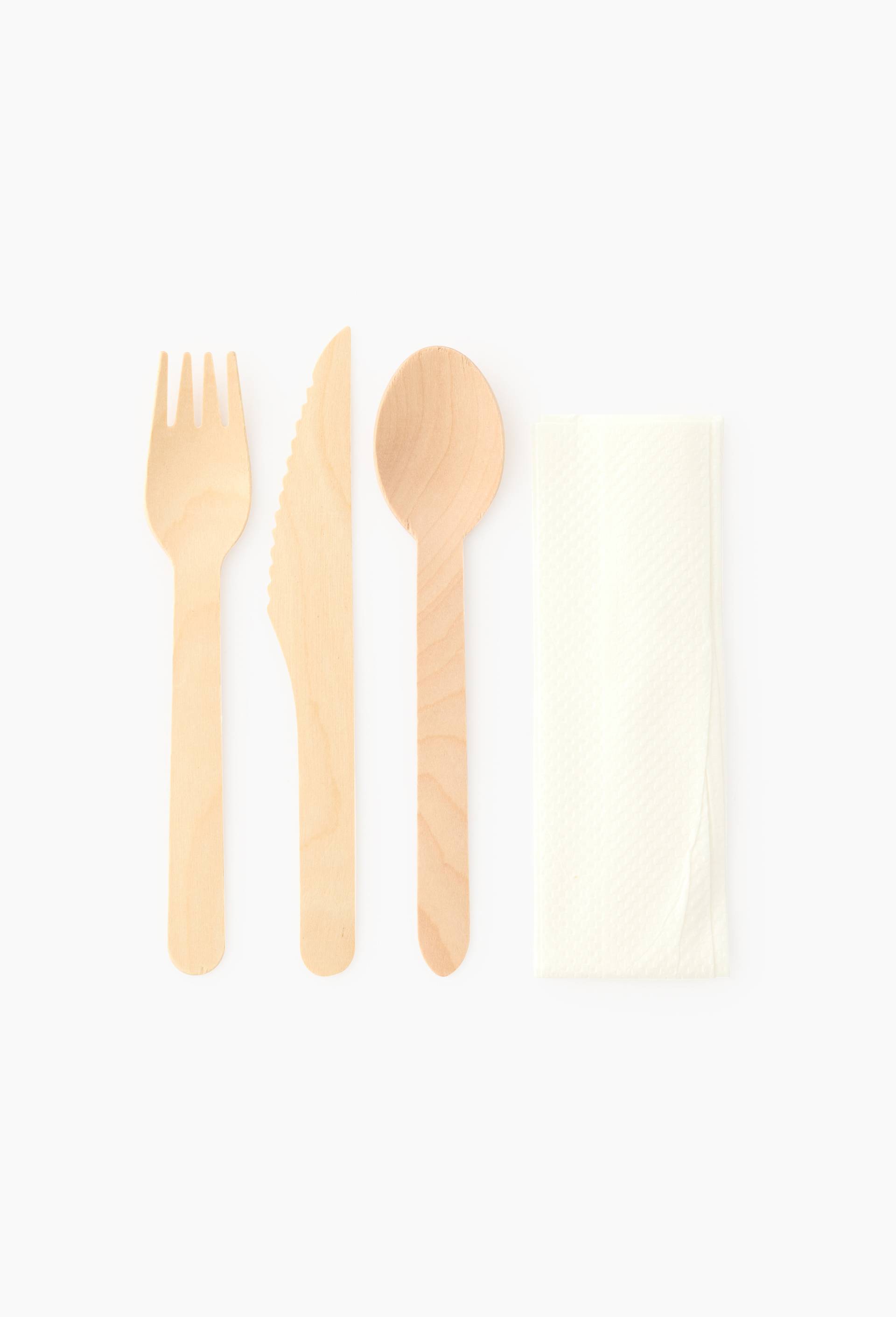 kit couvert en bois 4 pieces, , large image number 0