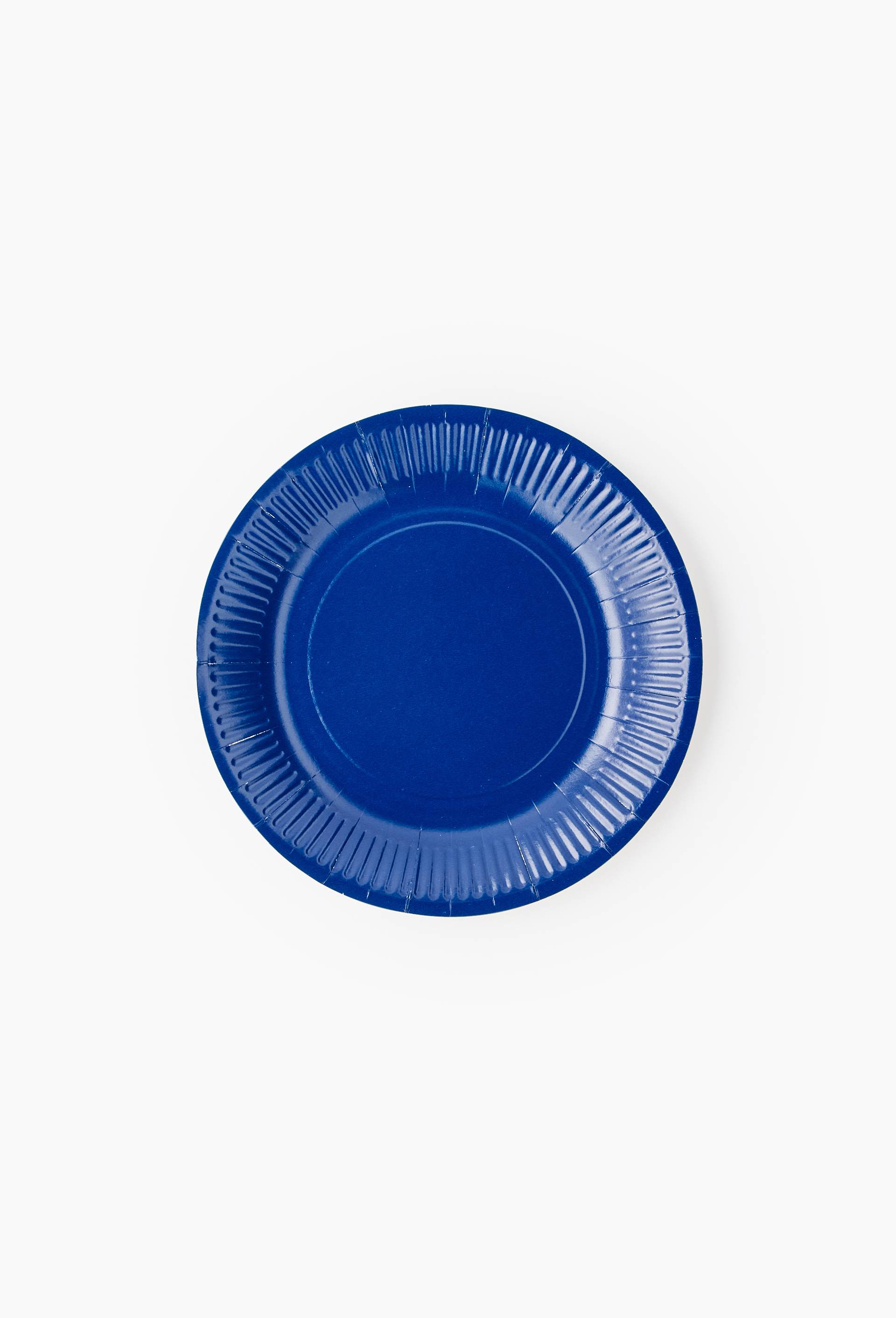 20 assiettes en carton couleur unie, 23cm, , large image number 0