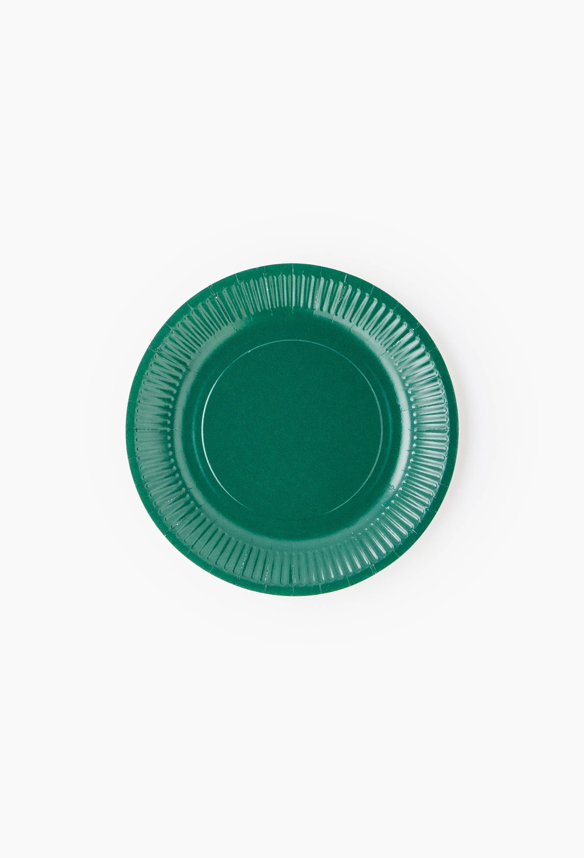 20 assiettes en carton couleur unie, 23cm, , large image number 0