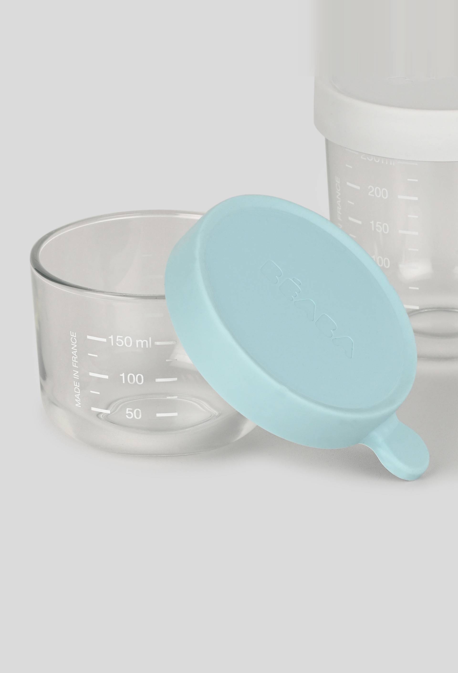 Set de 2 portions en verre, 150 ML / 250 ML, Multicolore, large image number 2