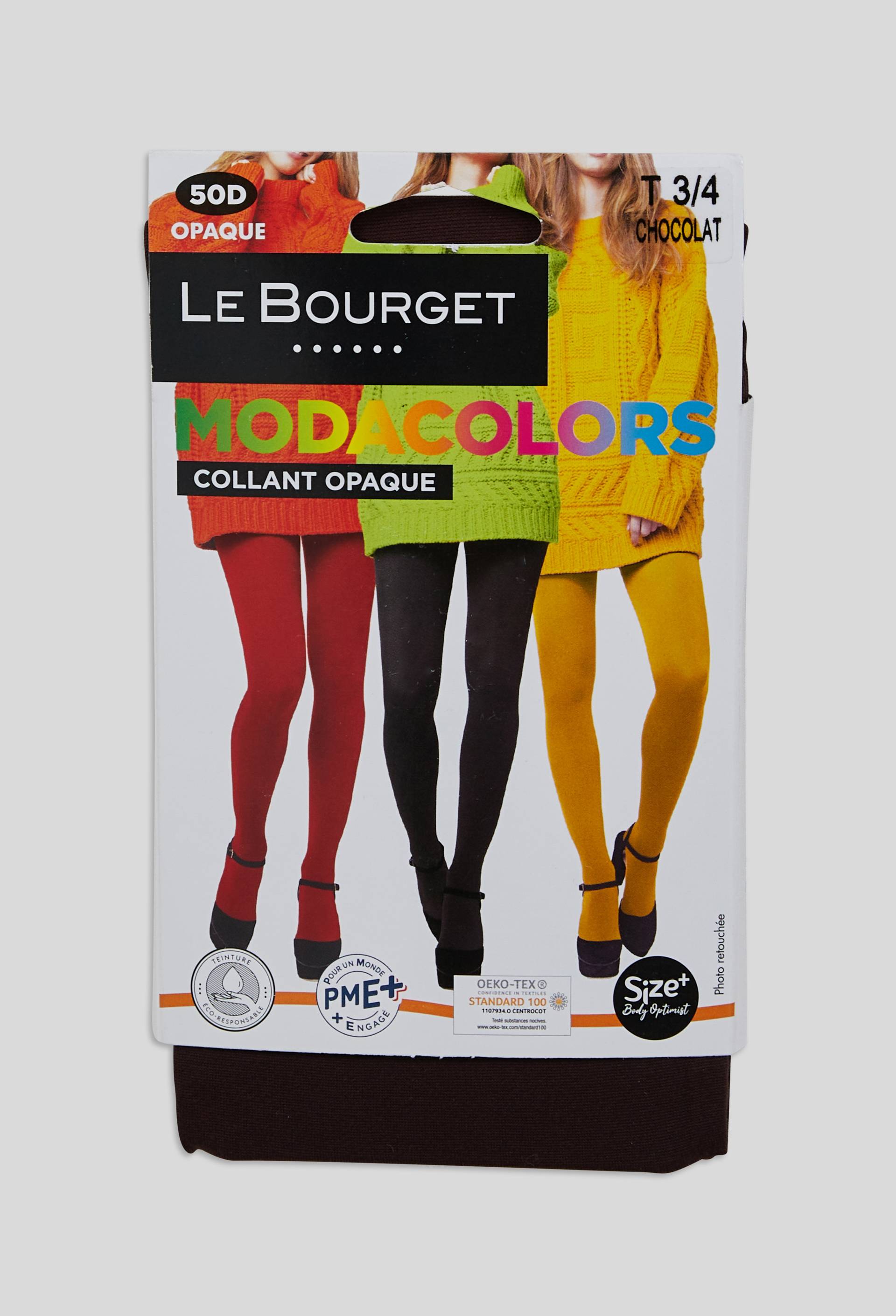 Collant opaque COLORS Le Bourget, Brun, large image number 0