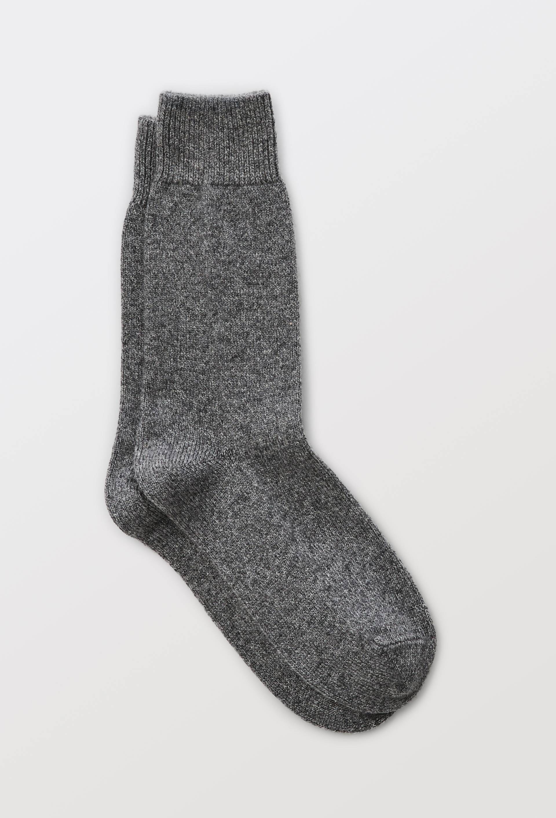 Paire de chaussettes contenant du cachemire Dor&eacute; Dor&eacute;, Gris, large image number 0