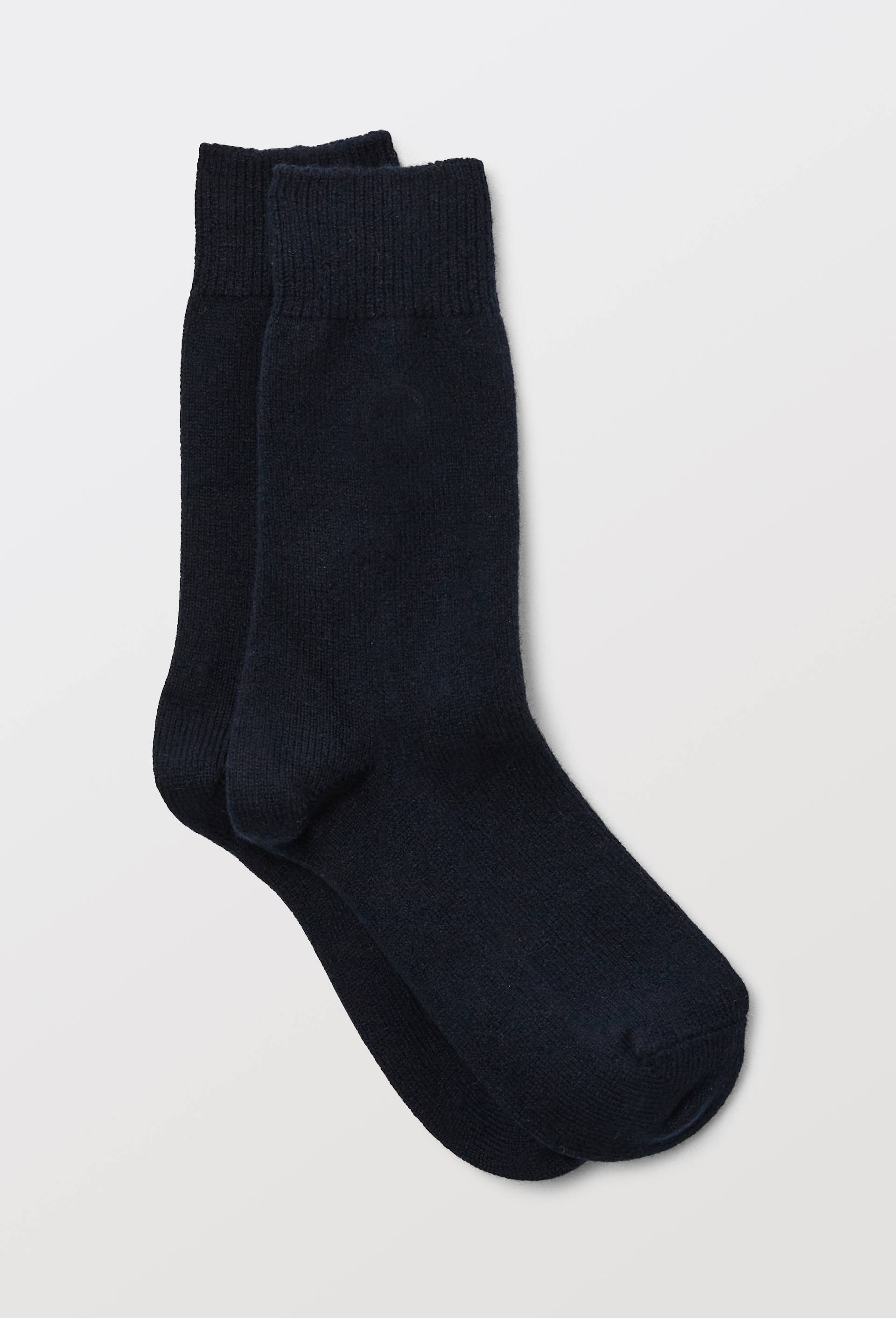 Paire de chaussettes contenant du cachemire Dor&eacute; Dor&eacute;, Bleu fonc&eacute;, large image number 0