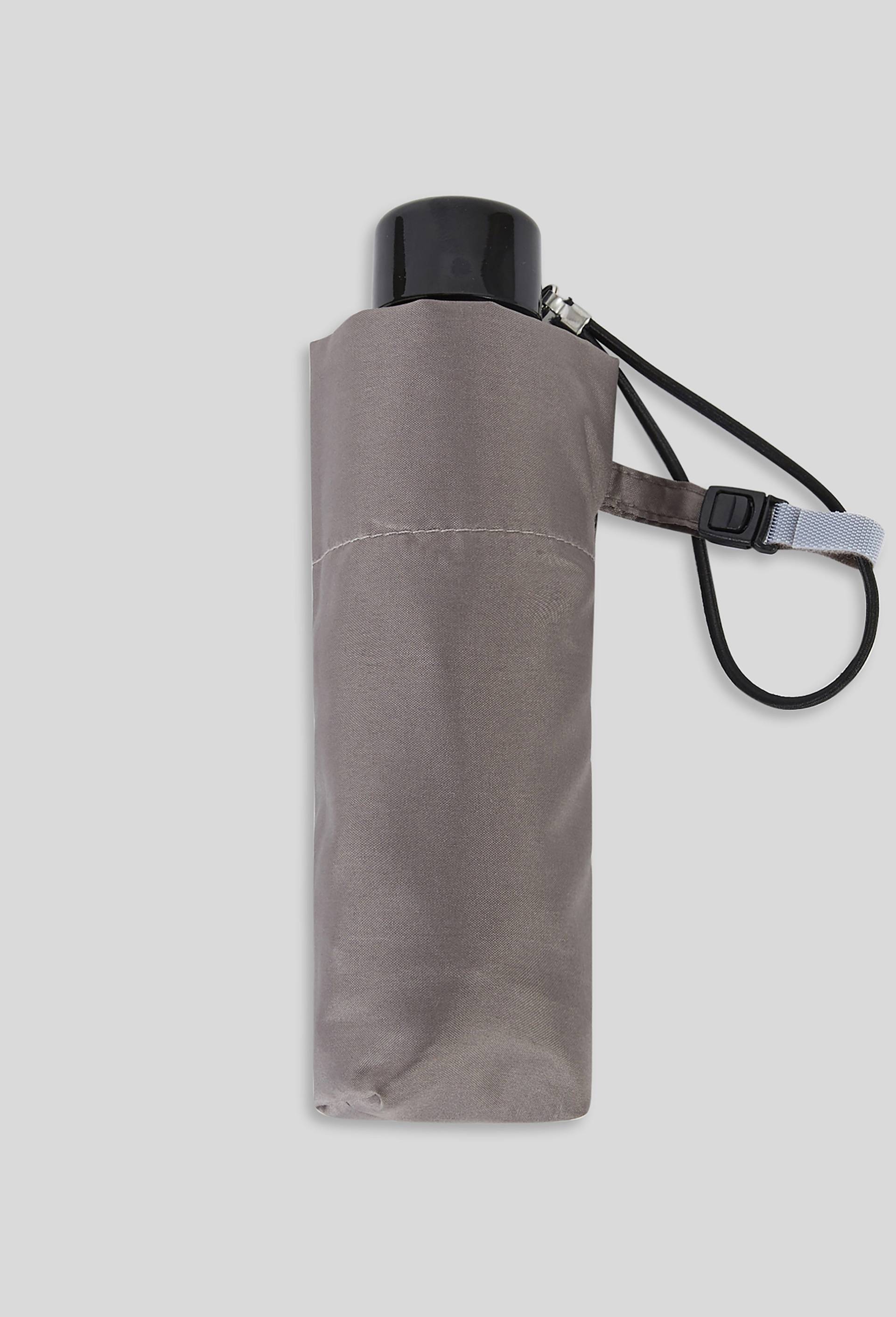 Parapluie manuel mini format uni, Gris, large image number 1