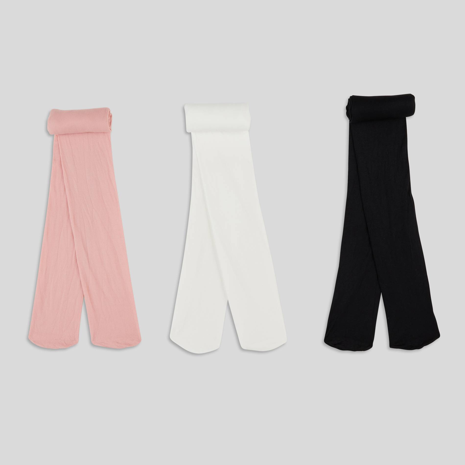 Lot de 3 collants fin, Rose fonc&eacute;, large image number 0