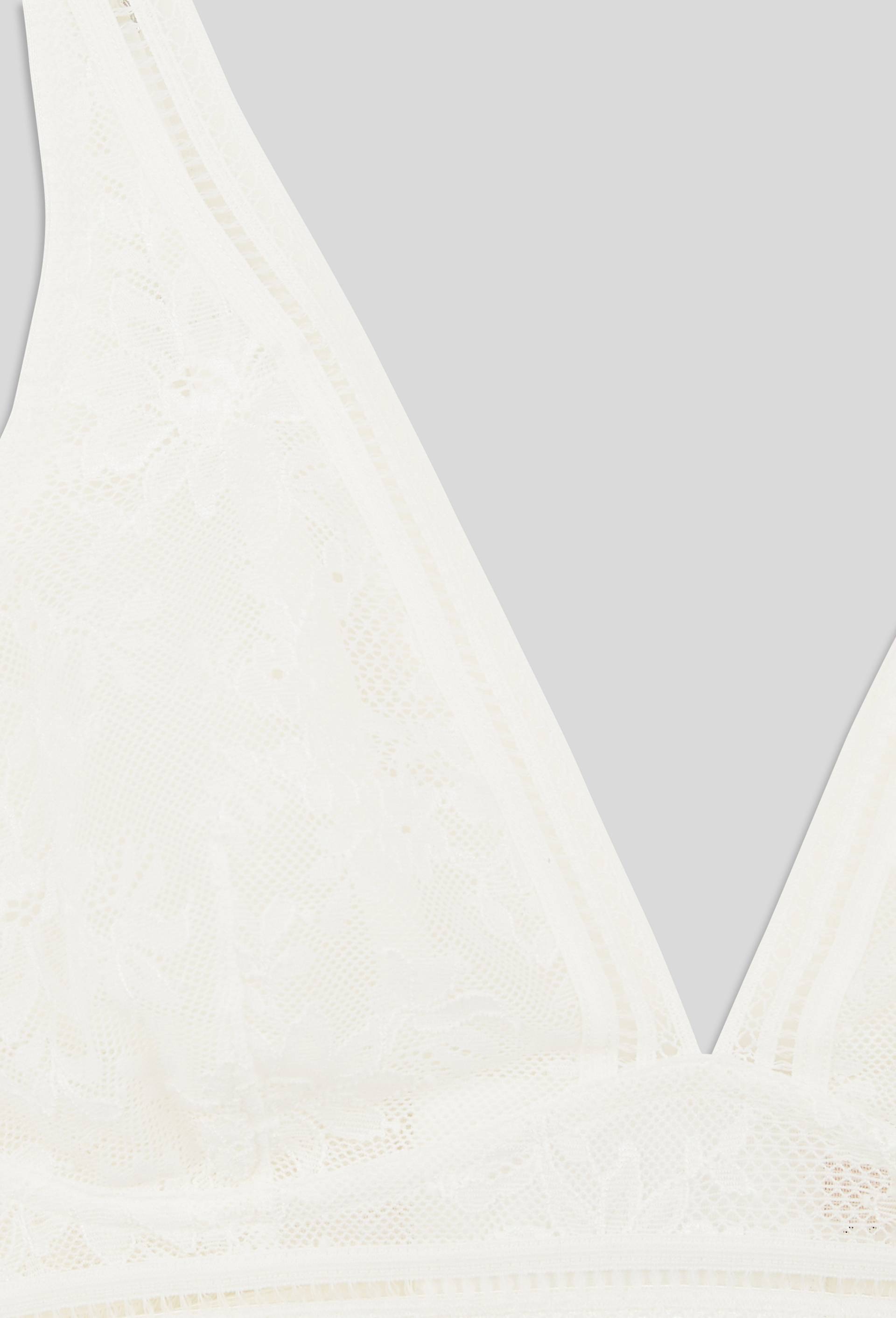 Soutien gorge sans armatures en dentelle Maison Lejaby, Ecru, large image number 2.0