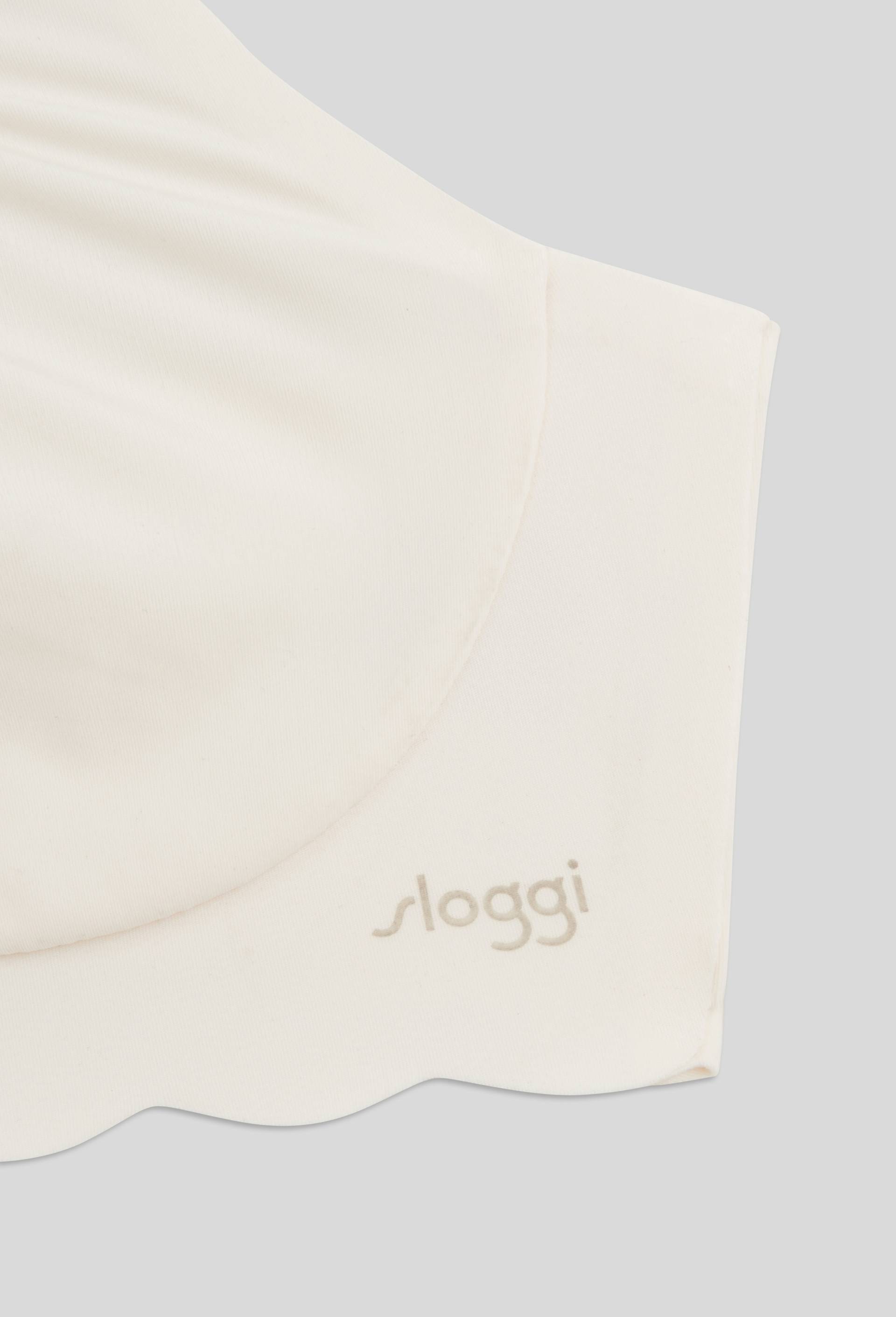 Brassi&egrave;re en microfibre Sloggi, Ecru, large image number 2