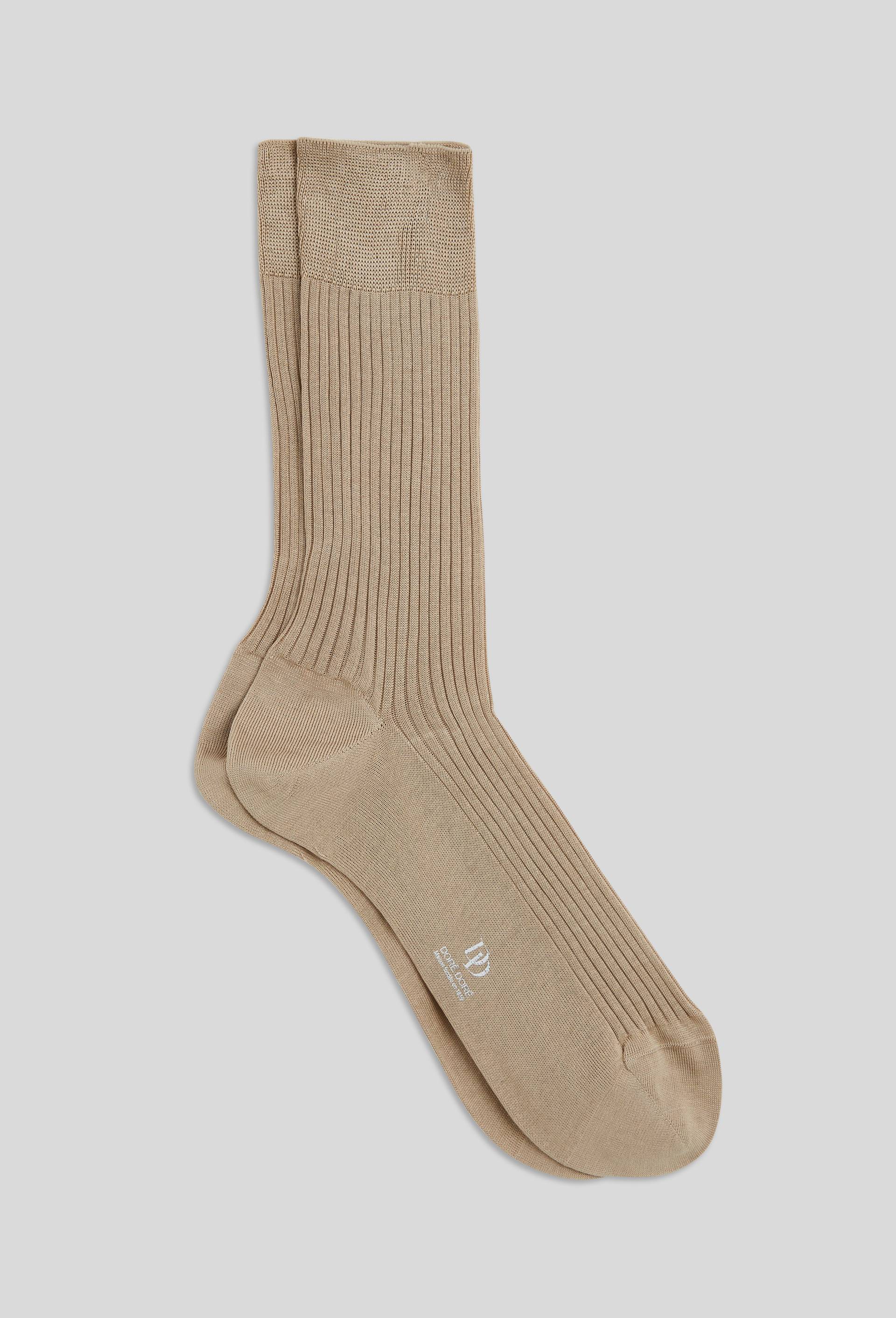 Paire de chaussettes en fil d'&eacute;cosse Dor&eacute; Dor&eacute;, Brun clair, large image number 1