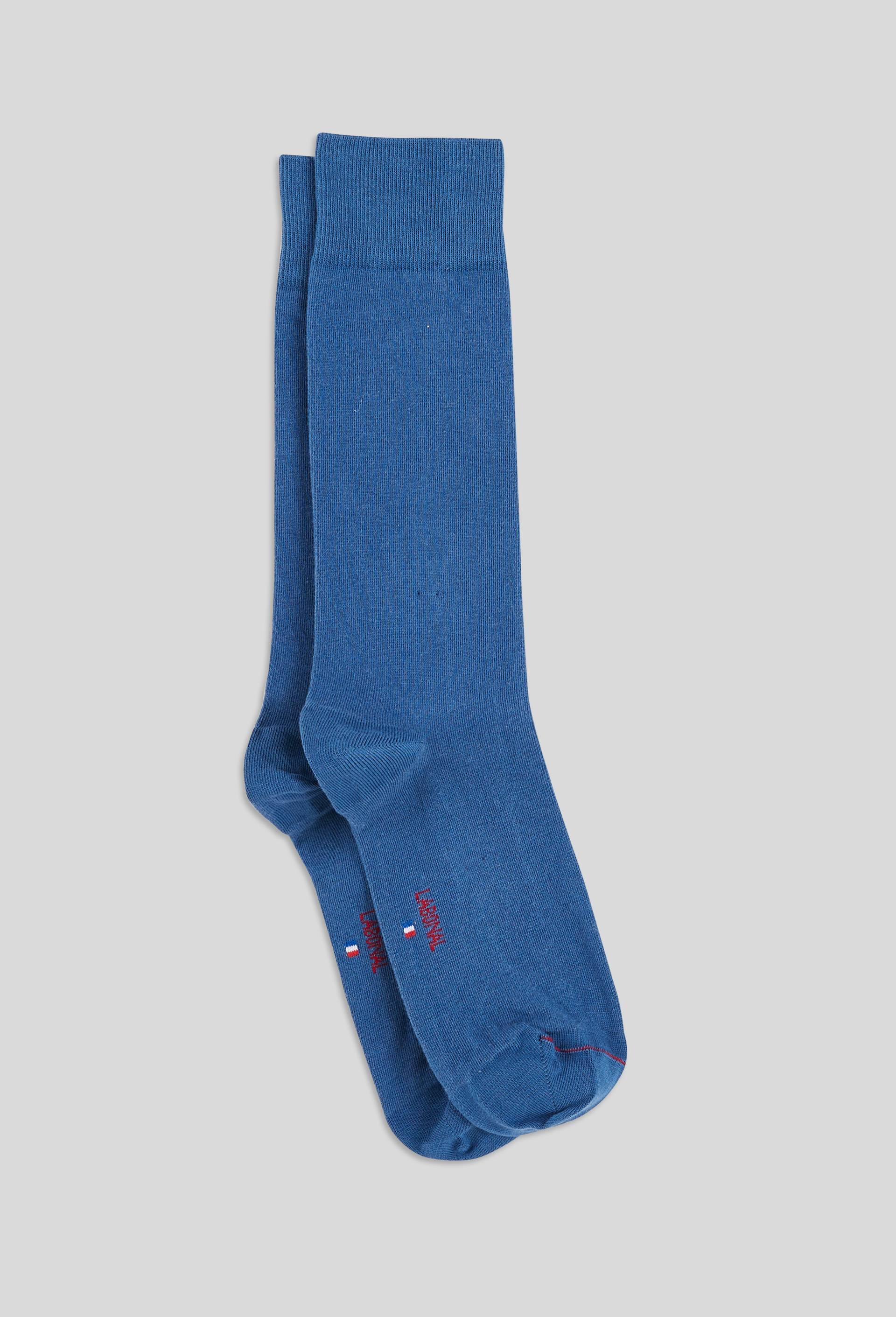 Paire de chaussette en coton Labonal, Bleu, large image number 1.0