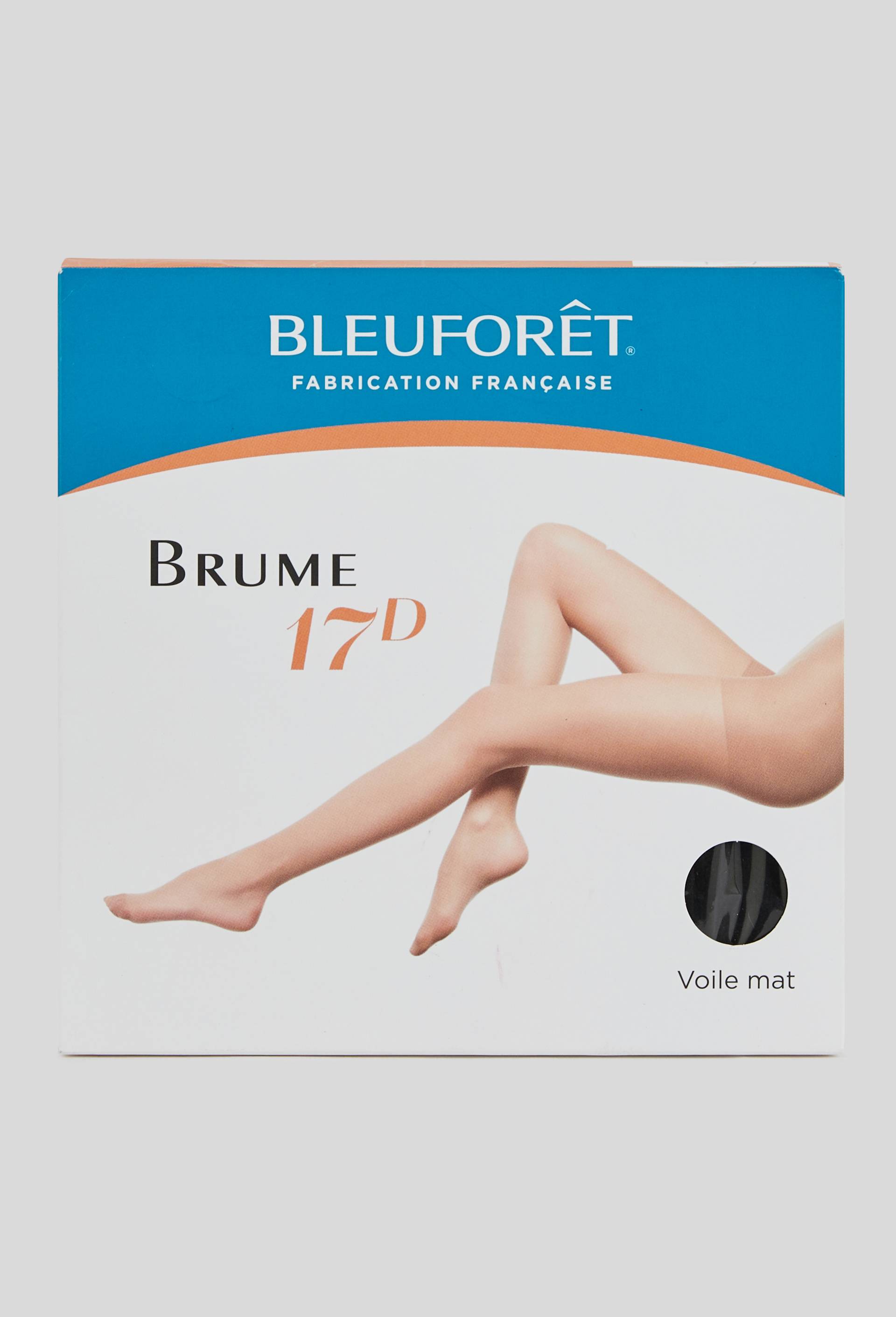 Collant voile nude Bleufor&ecirc;t, Noir, swatch image