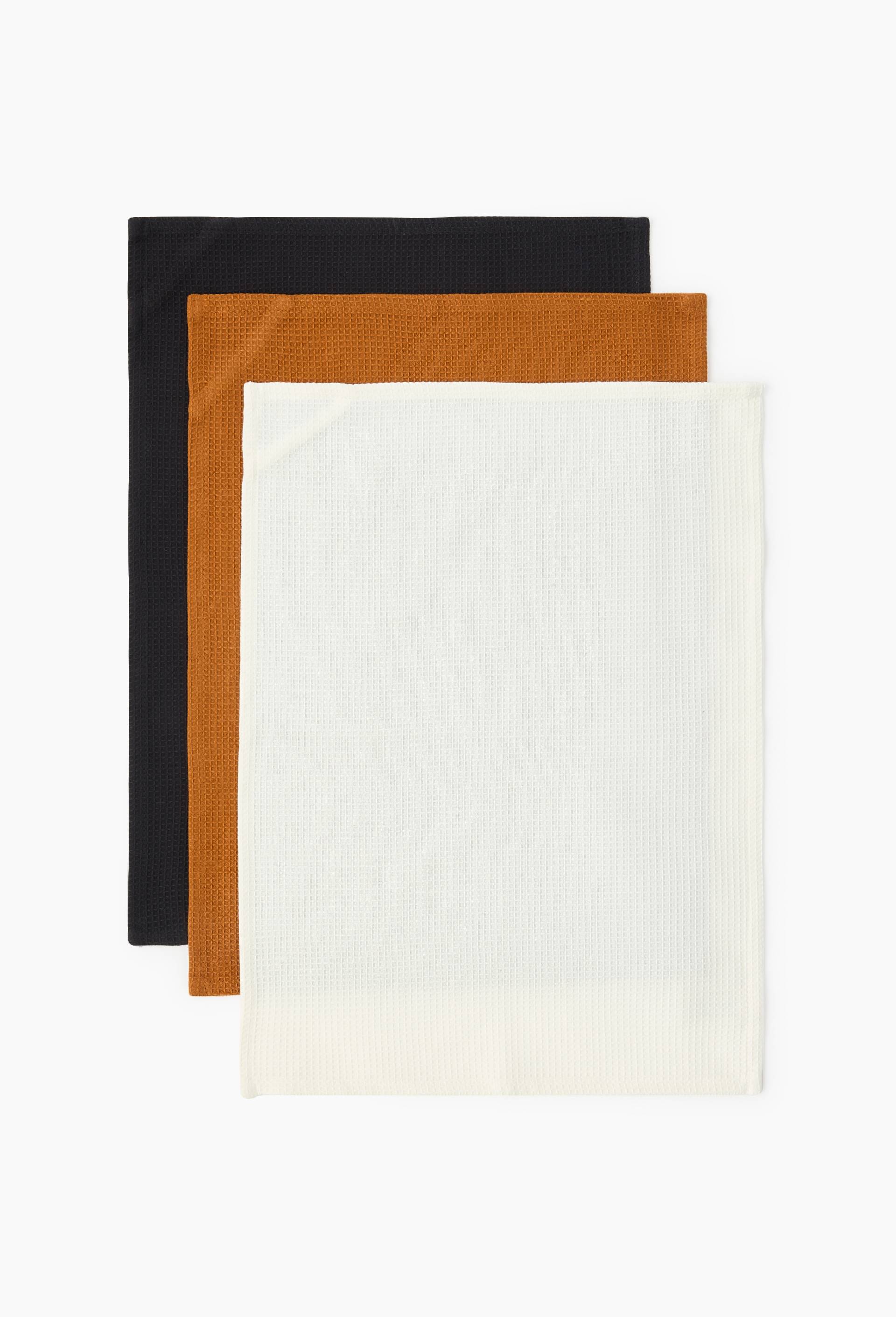 Lot de 3 essuie-mains, mix de couleurs, , large image number 0