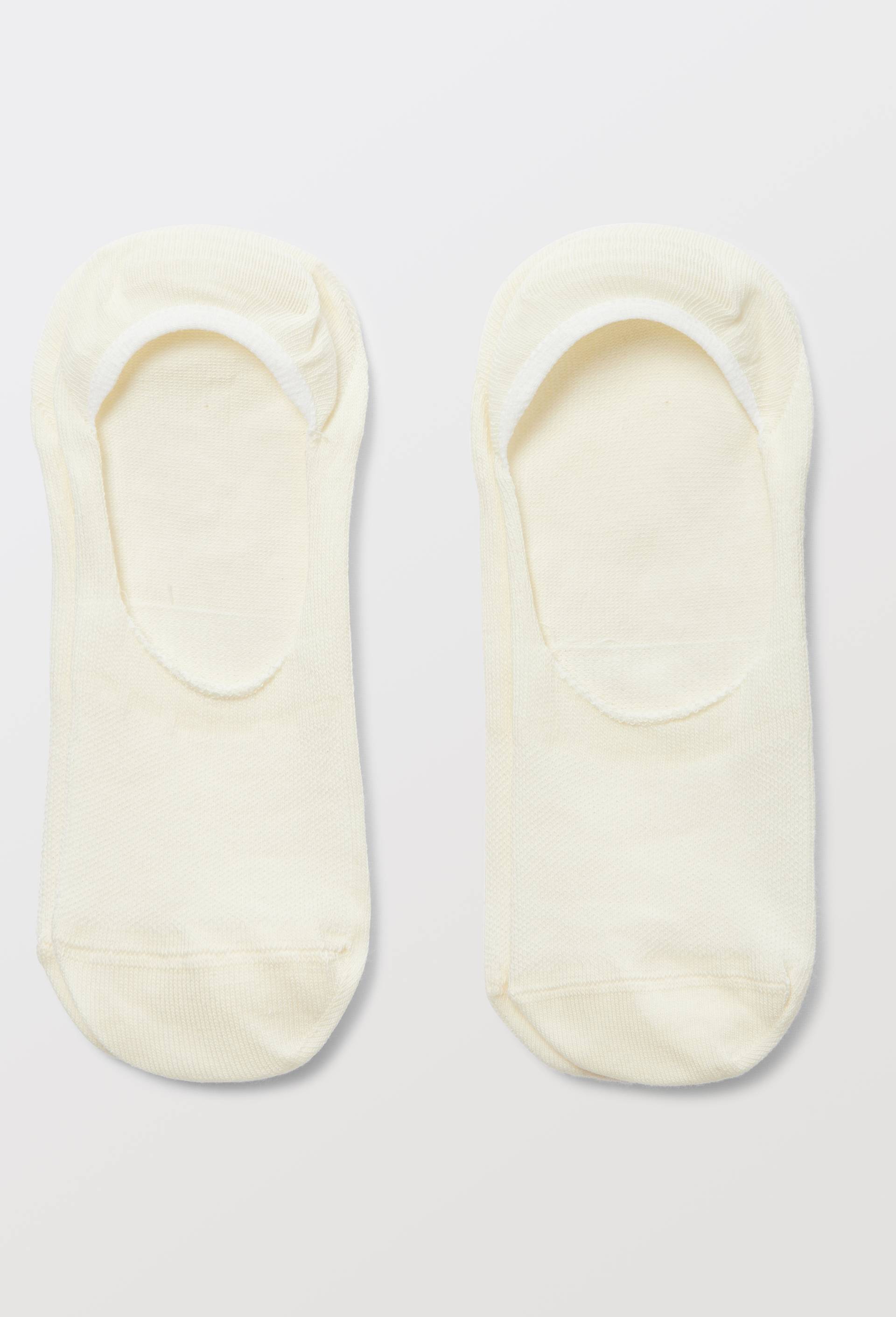 Lot de 2 prot&egrave;ge-pied en coton sp&eacute;cial baskets, Beige, large image number 0