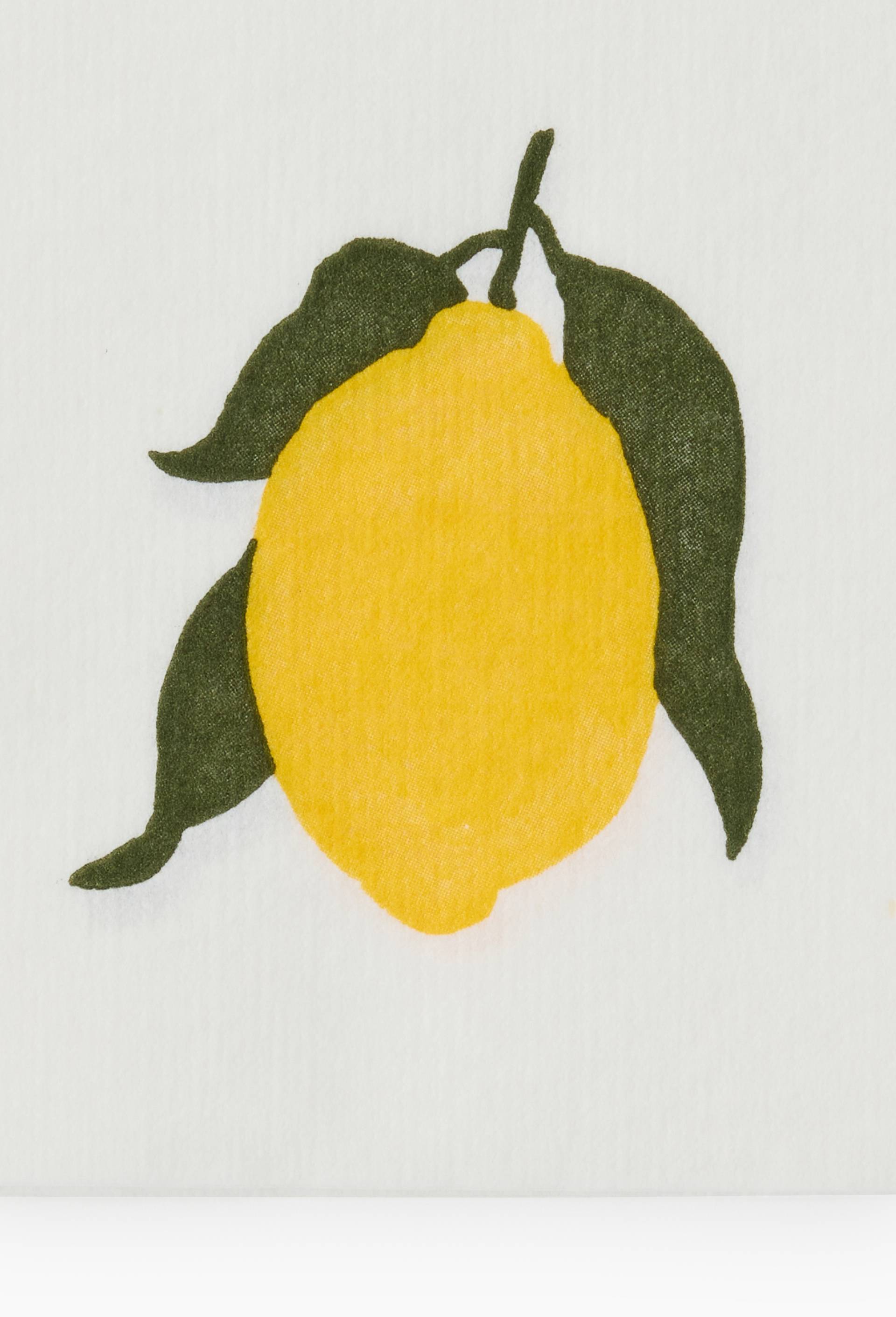 20 serviettes en papier avec imprim&eacute; v&eacute;g&eacute;tal, 25x25cm, , large image number 1