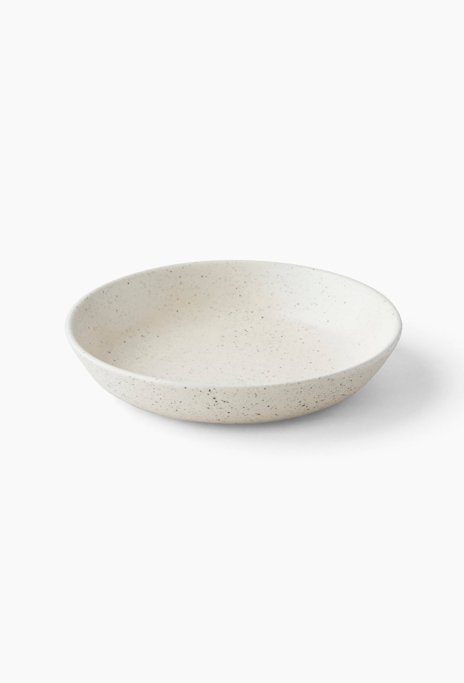 Assiette creuse finition mouchet&eacute;e, 20cm, , large image number 0