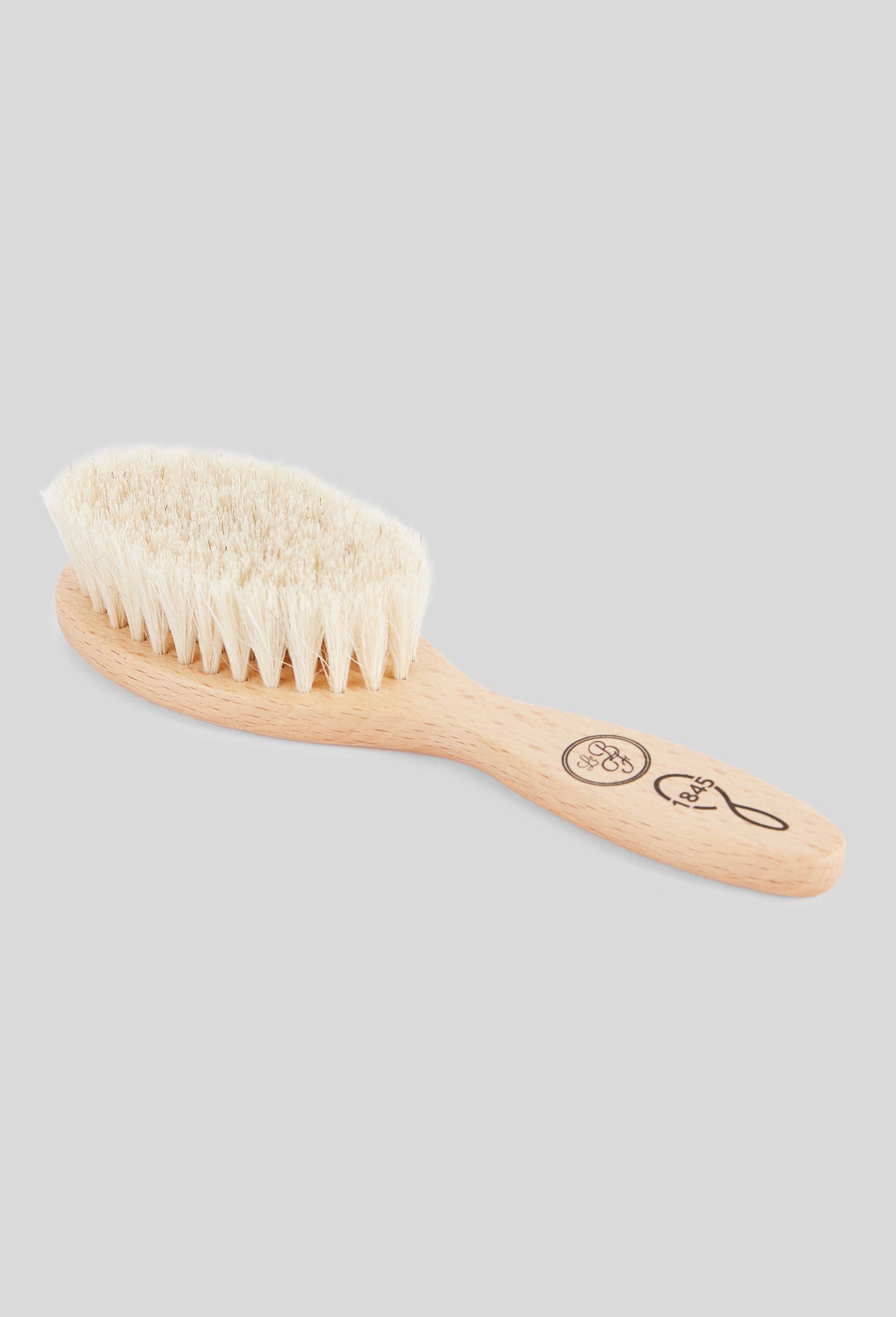 Brosse pour bébé en bois, Naturel, large image number 2