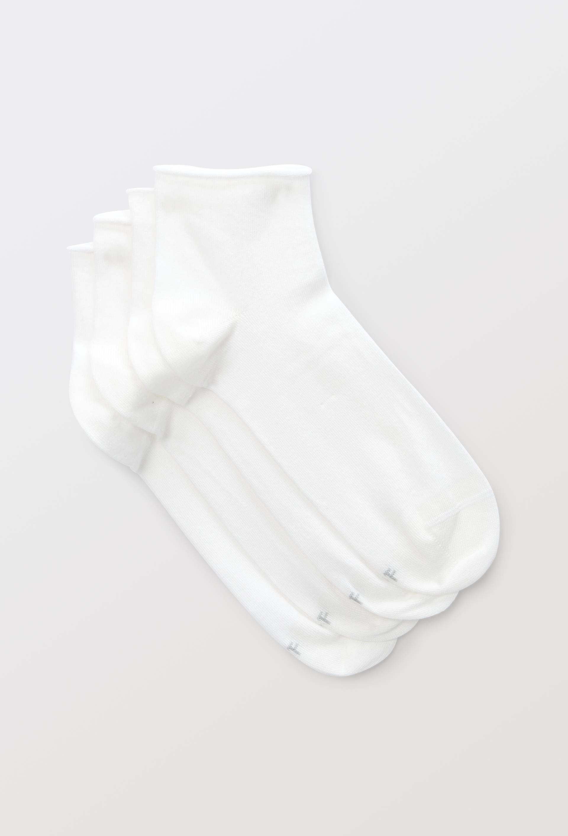 Lot de 2 socquettes en coton Bleufor&ecirc;t, Blanc, large image number 0