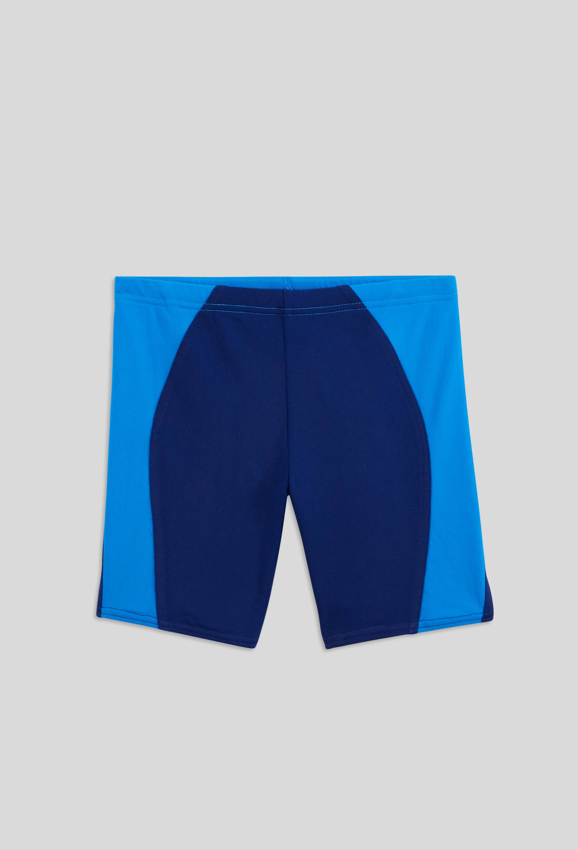 Boxer de bain long gar&ccedil;on, Bleu fonc&eacute;, large image number 0