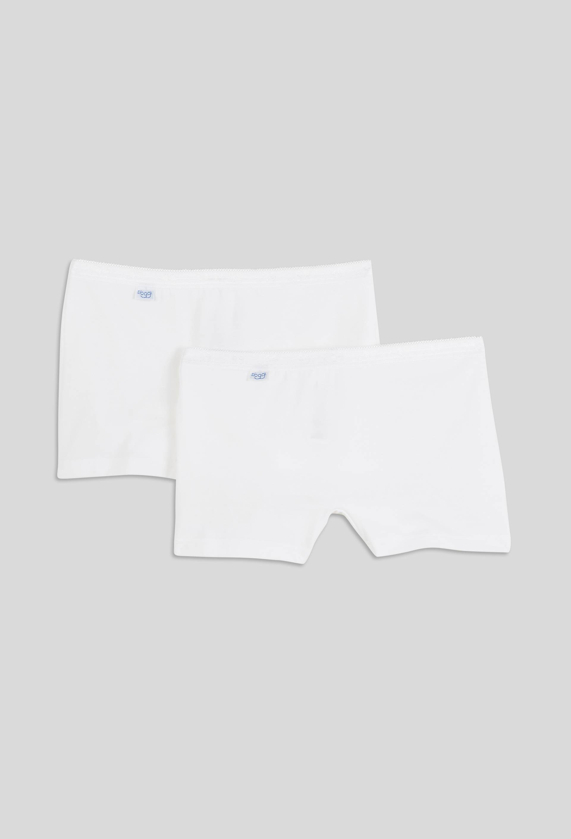 Lot de 2 shorty en coton Sloggi, Blanc, large image number 1