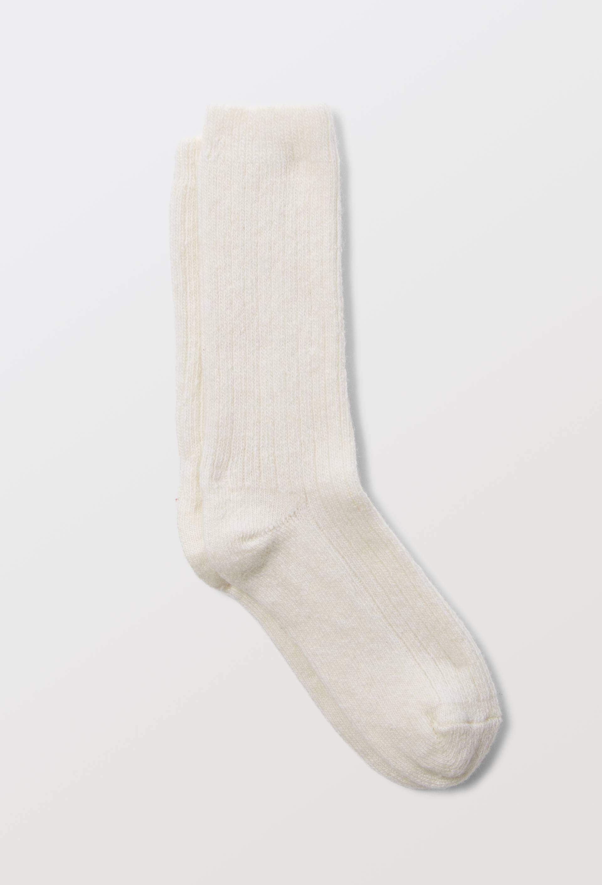 Chaussettes chaudes, Ecru, swatch image