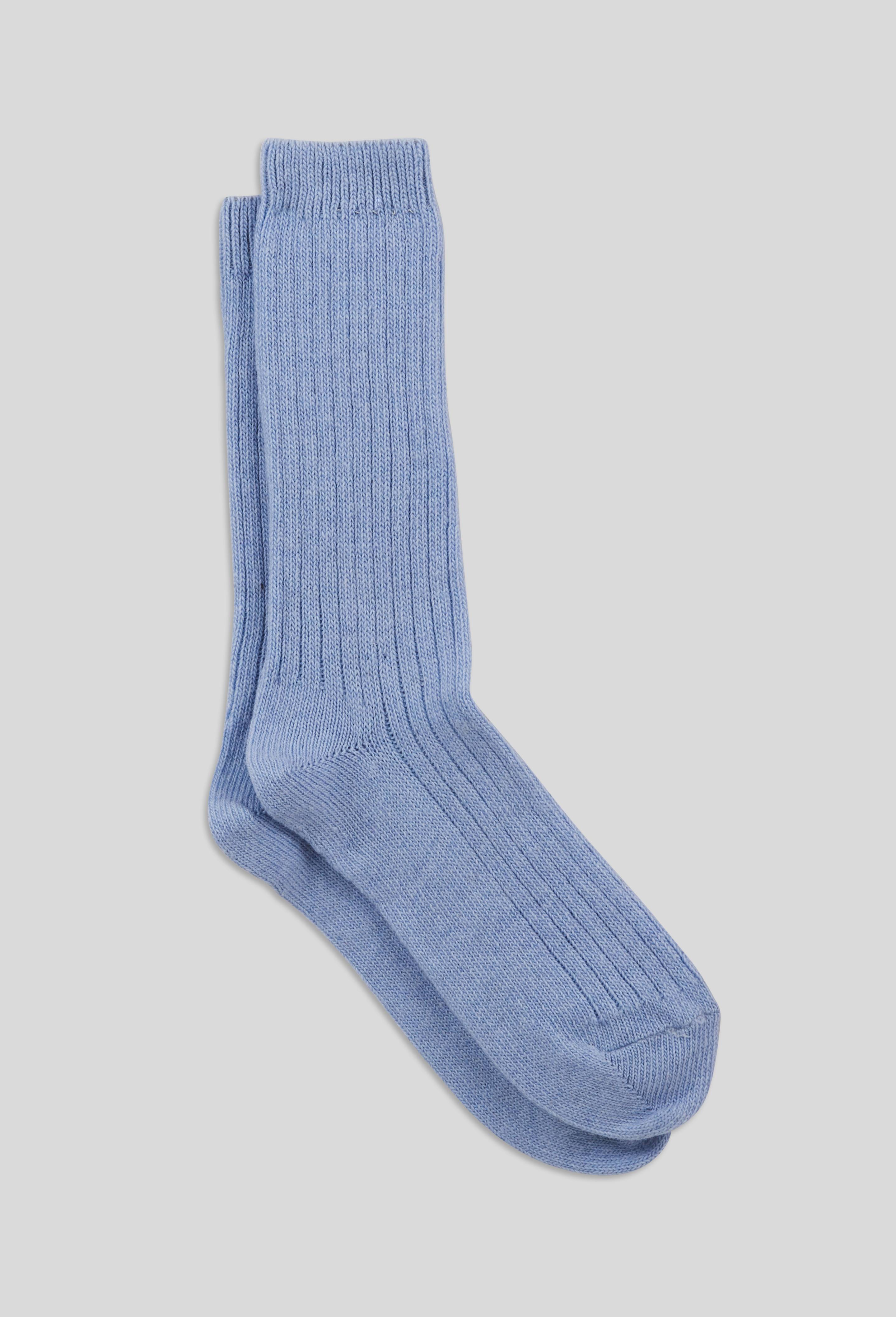 Paire de chaussettes en cachemire, Bleu clair, large image number 0