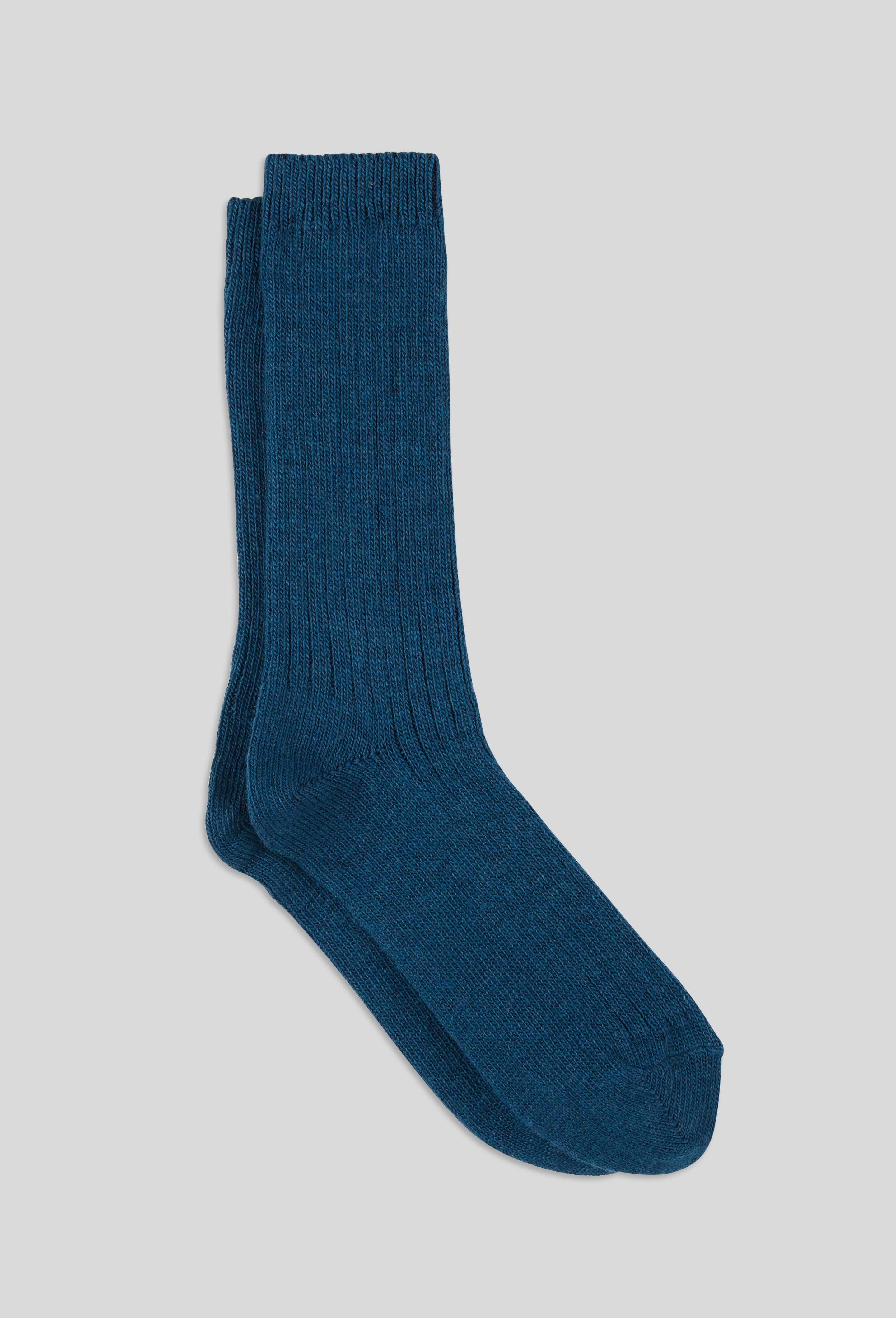Paire de chaussettes en cachemire, Bleu, large image number 0