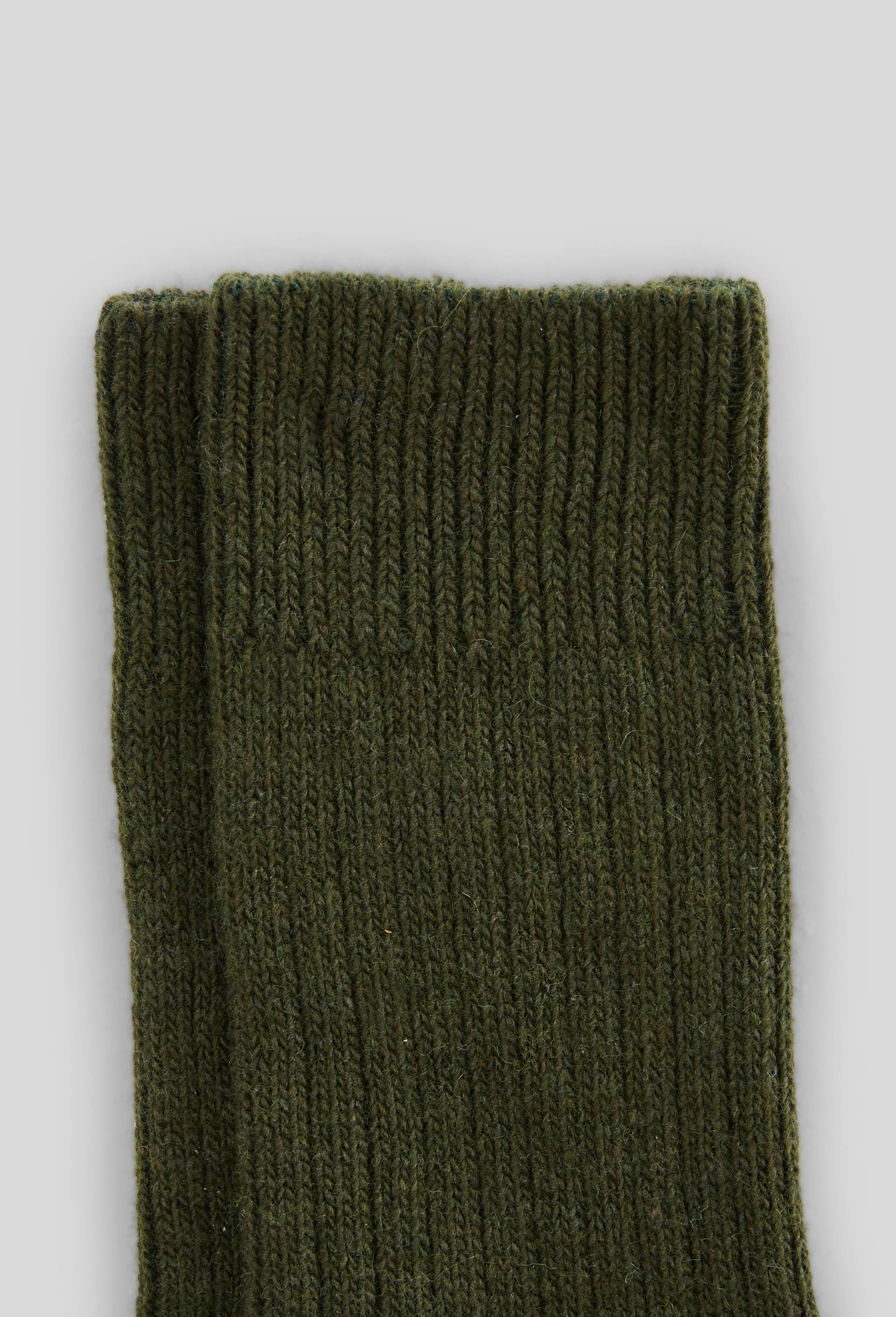 Paire de chaussettes en cachemire, Vert fonc&eacute;, large image number 1