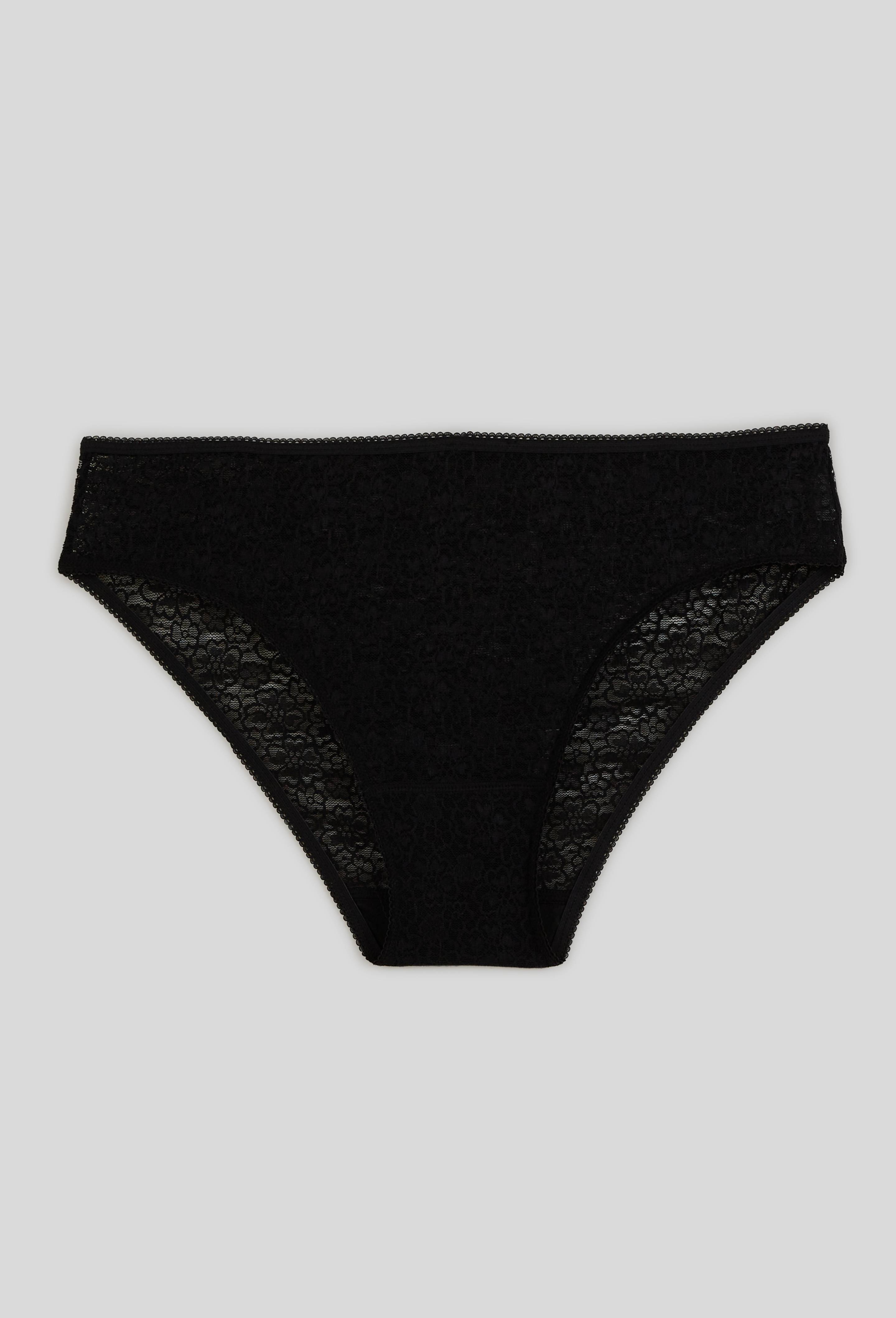 Culotte en dentelle, Noir, large image number 0