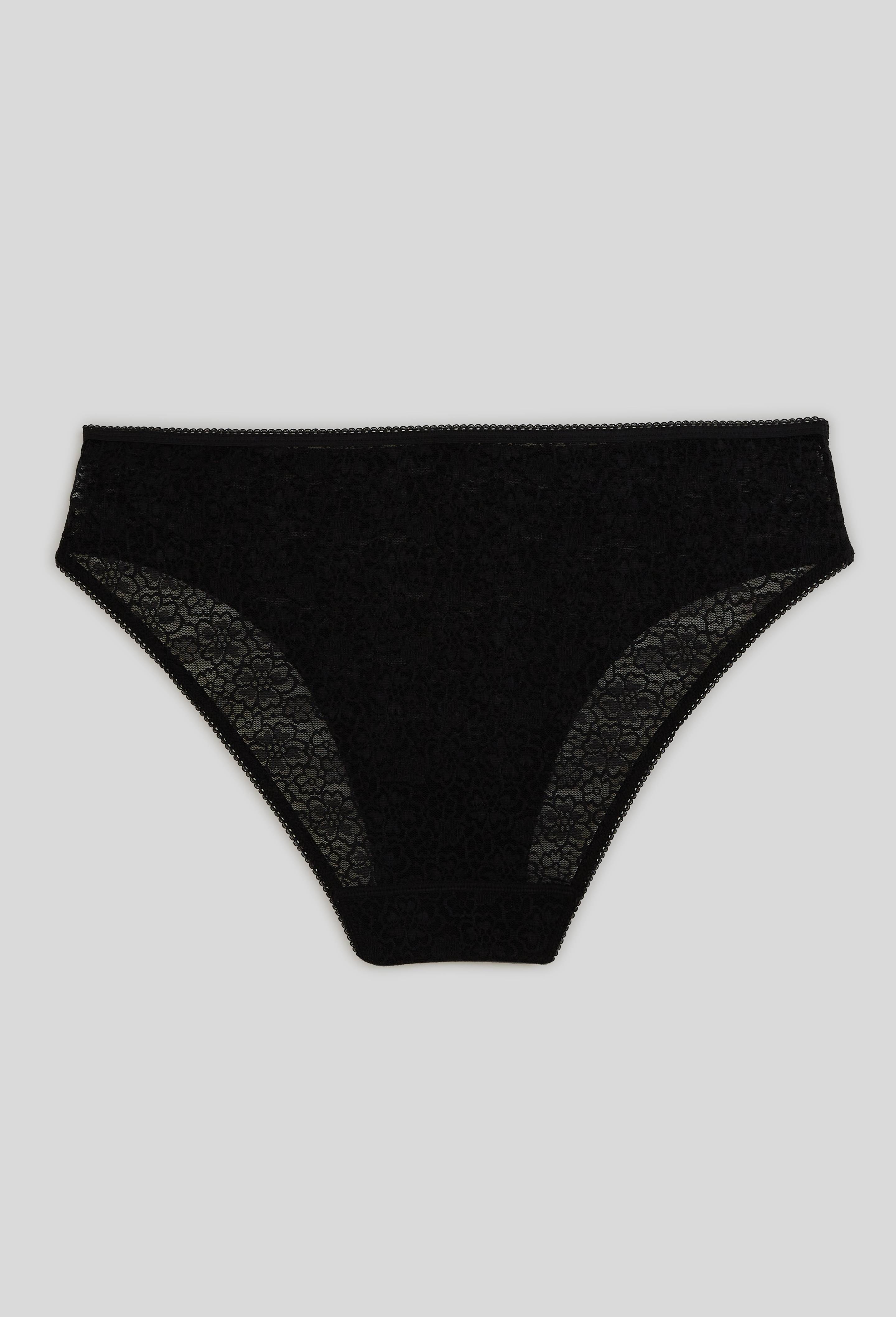 Culotte en dentelle, Noir, large image number 1