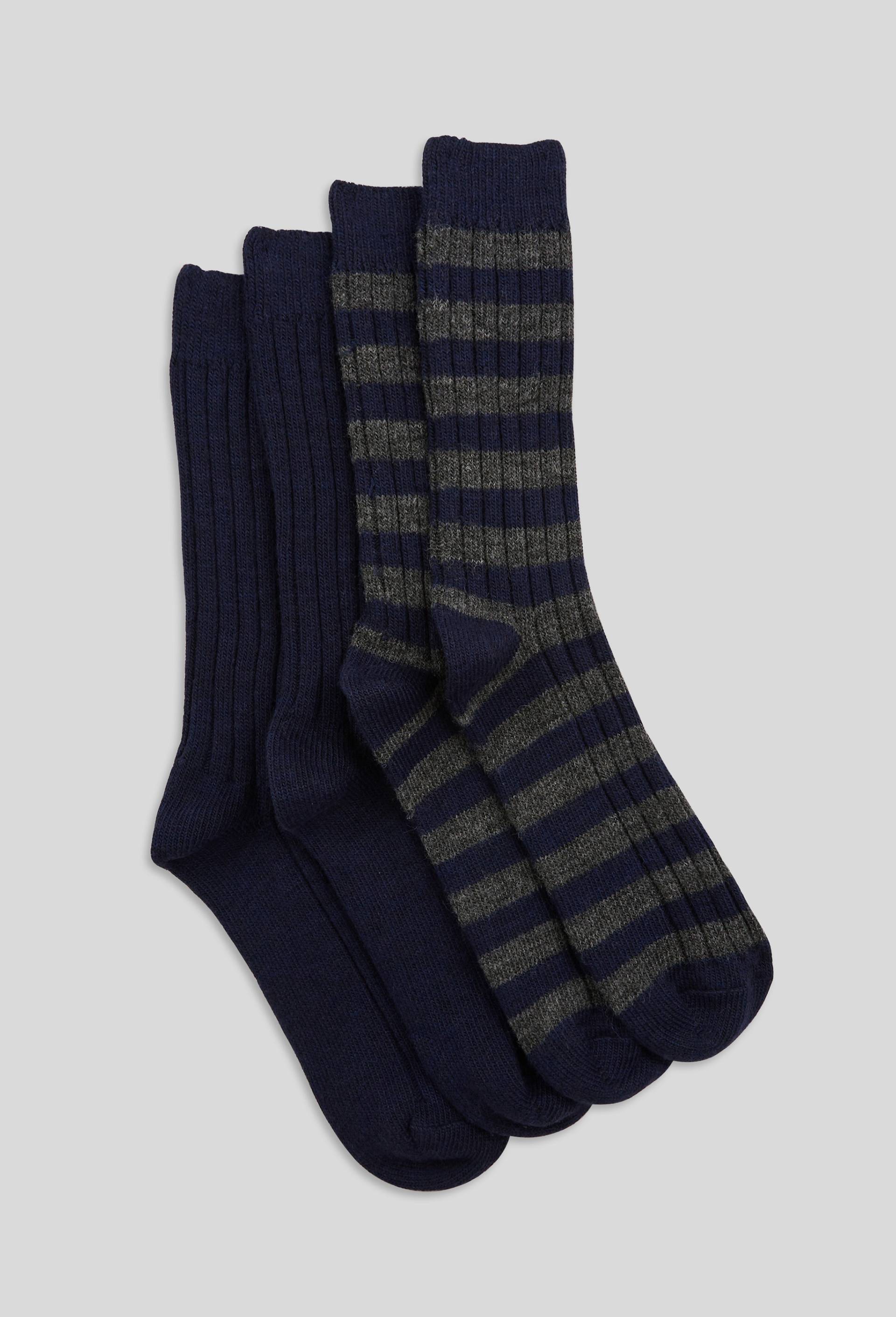 Lot de 2 paires de chaussettes, Bleu marine, large image number 1.0