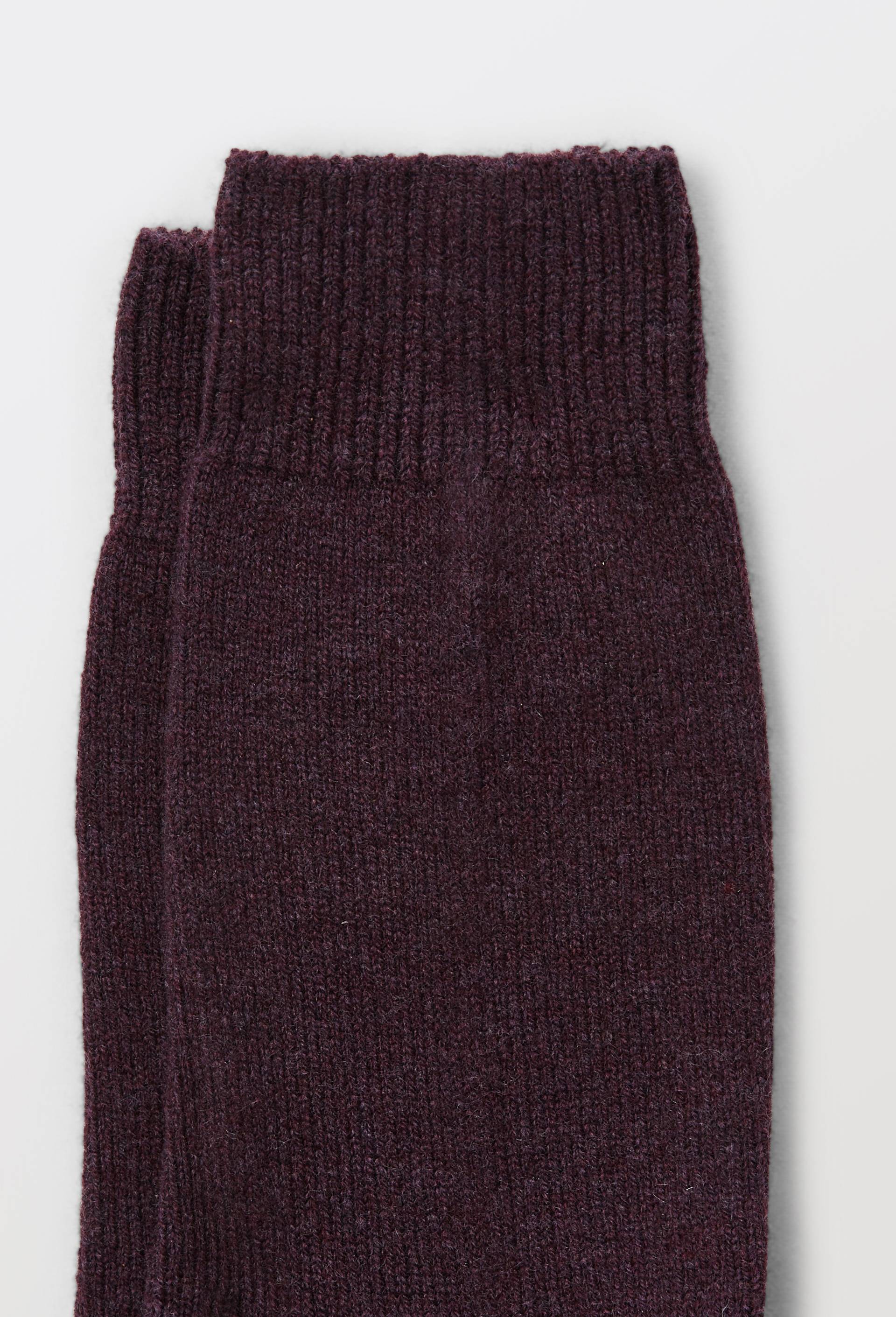 Paire de chaussettes contenant du cachemire Dor&eacute; Dor&eacute;, Violet, large image number 1