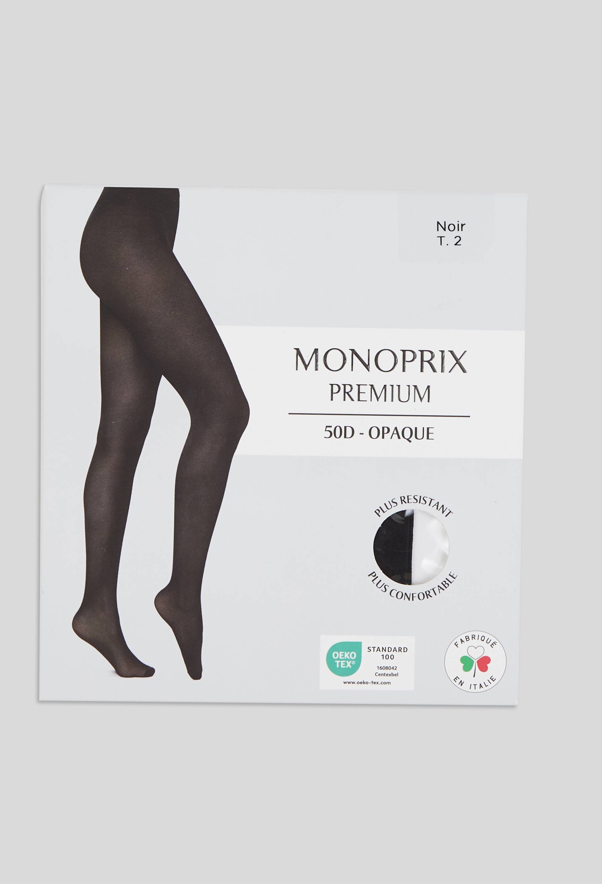 Collant opaque PREMIUM, Noir, large image number 0