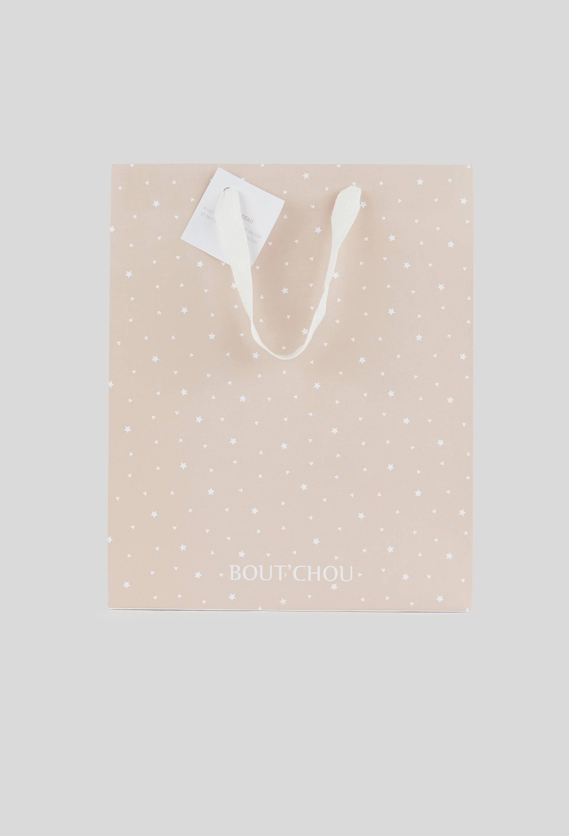 Sac cadeau &agrave; motifs, Rose clair, large image number 0