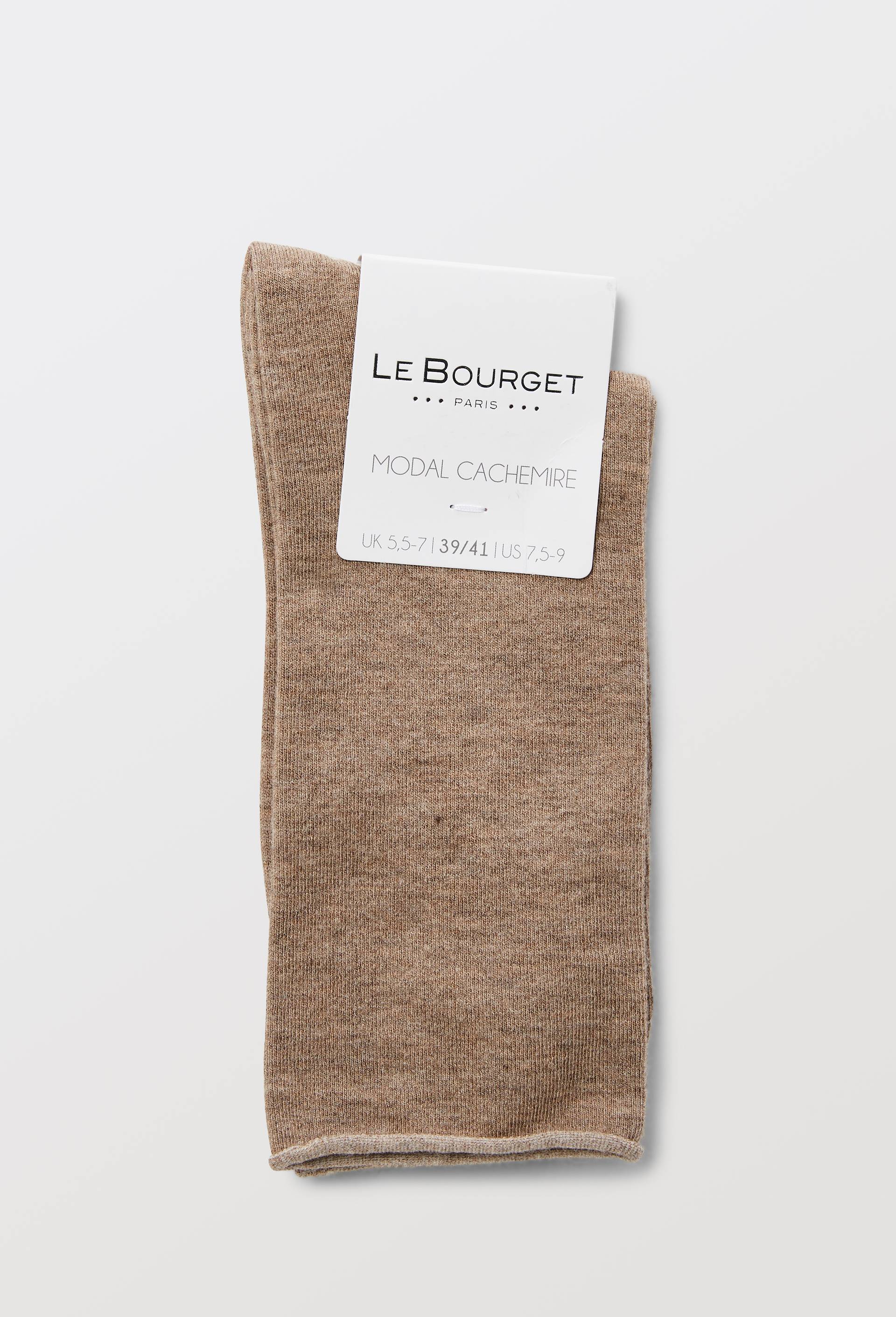 Paire de chaussettes contenant du cachemire Le Bourget, Beige, large image number 5.0