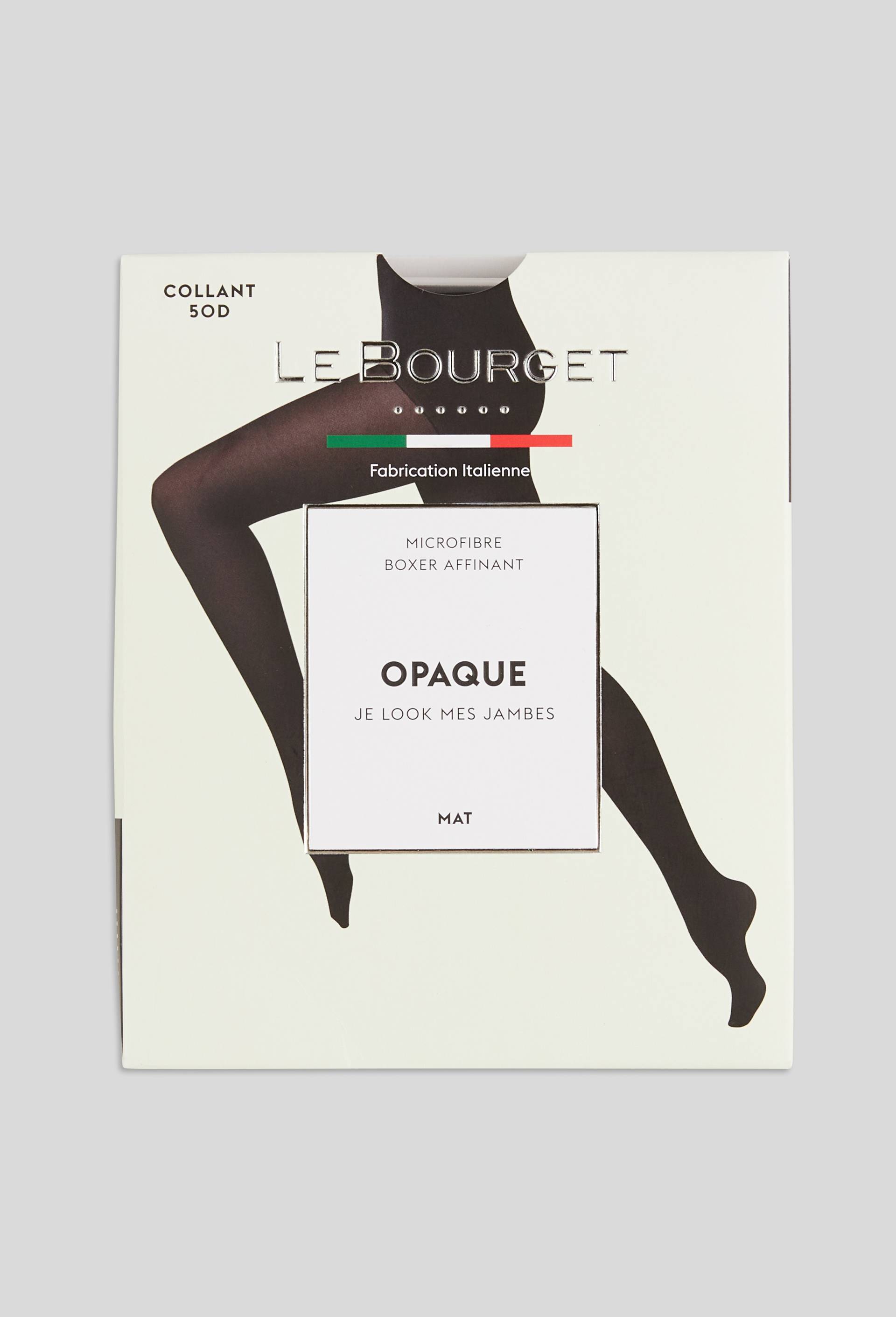 Collants ventre plat semi-opaques Le Bourget, Noir, large image number 0