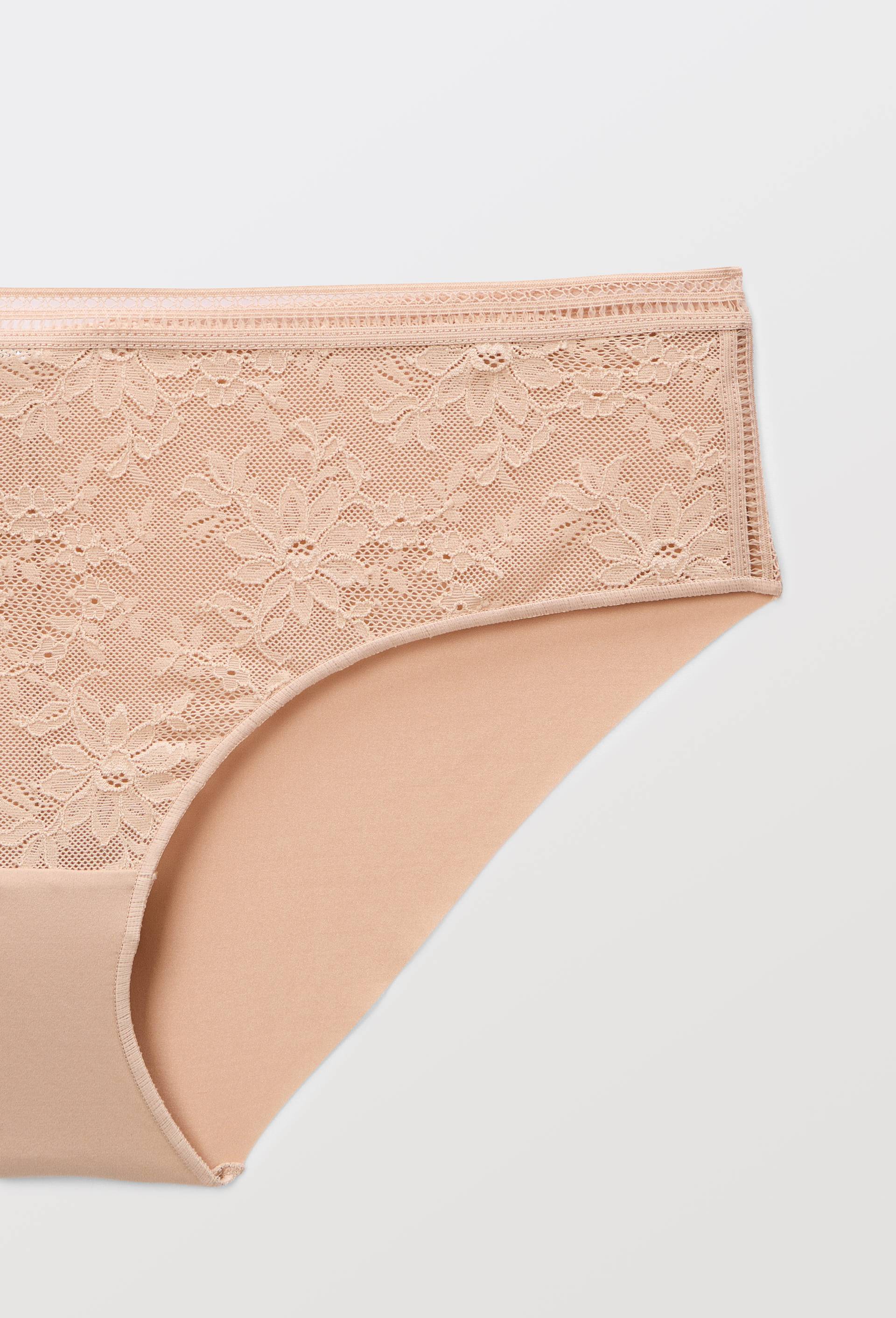 Culotte en dentelle Maison Lejaby, Brun clair, large image number 2.0