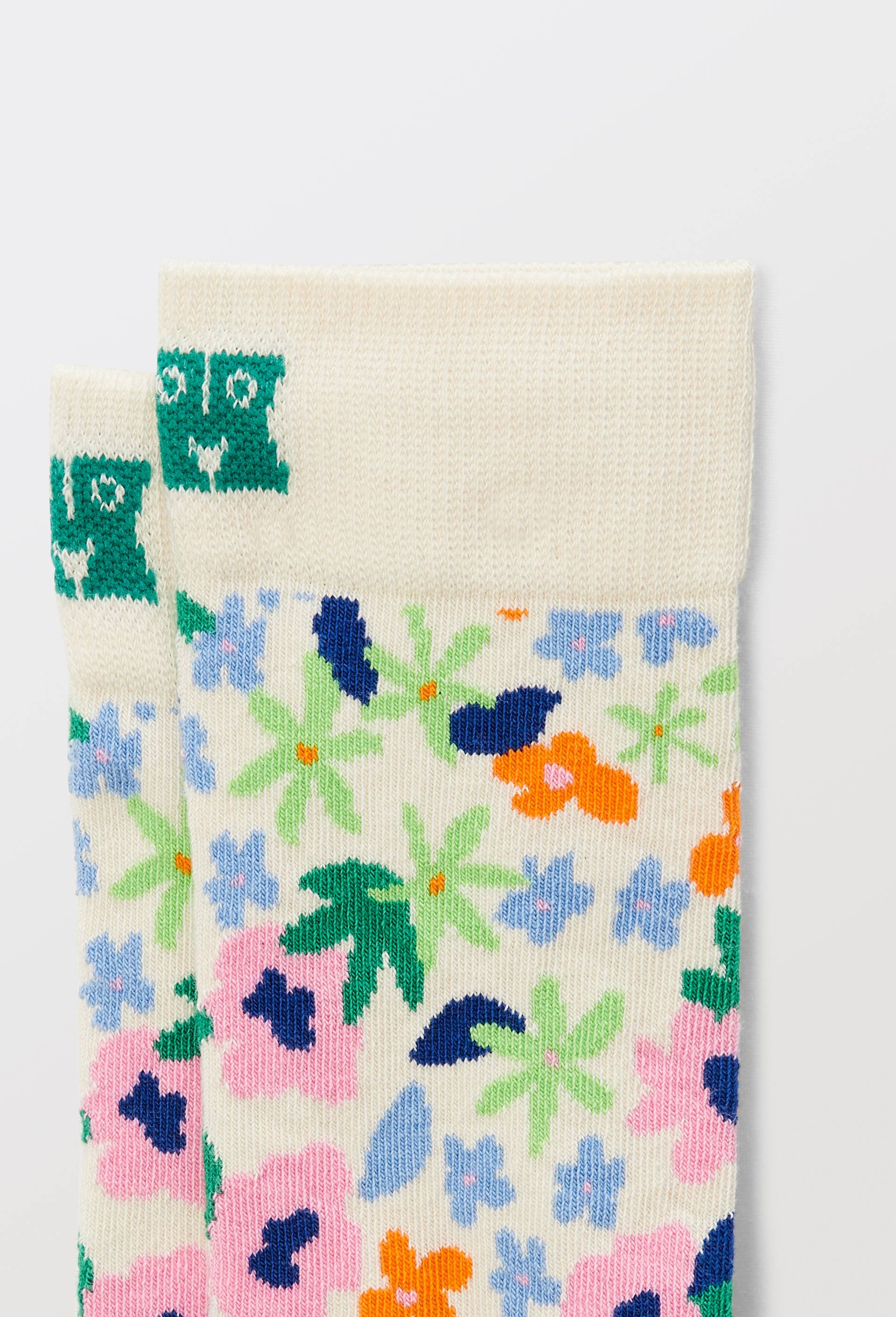 Paire de chaussettes fantaisie en coton HAPPY SOCKS, Multicolore, large image number 1