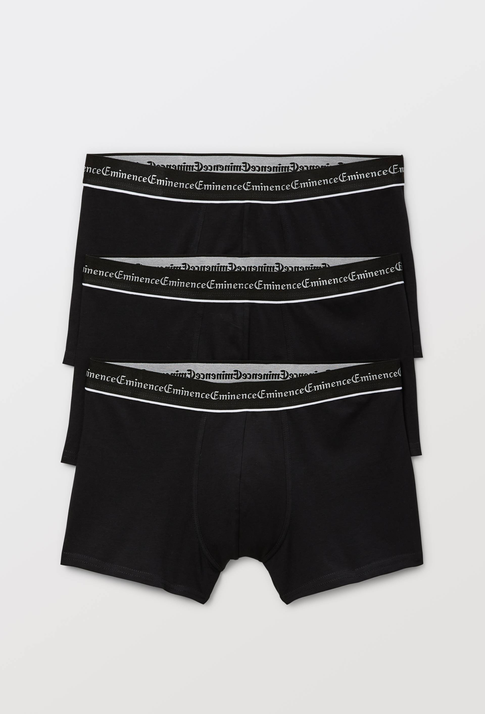 Lot de 3 boxers, Noir, swatch image